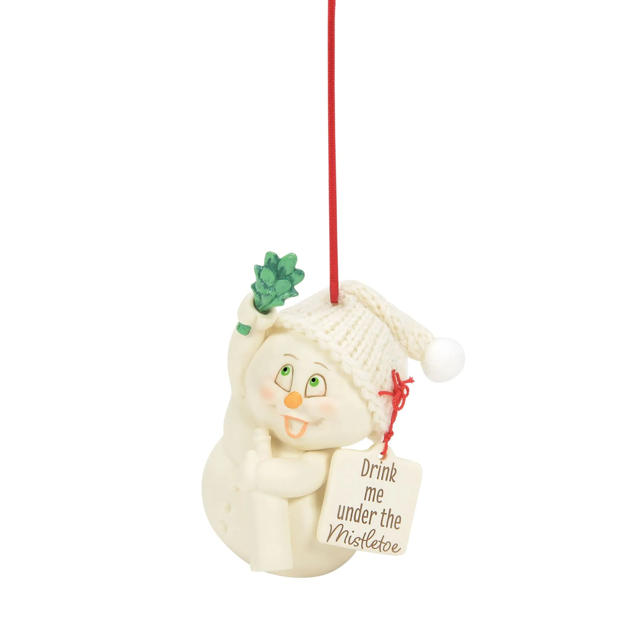 Department 56 Ornaments | Drink Me Under Mistletoe orn