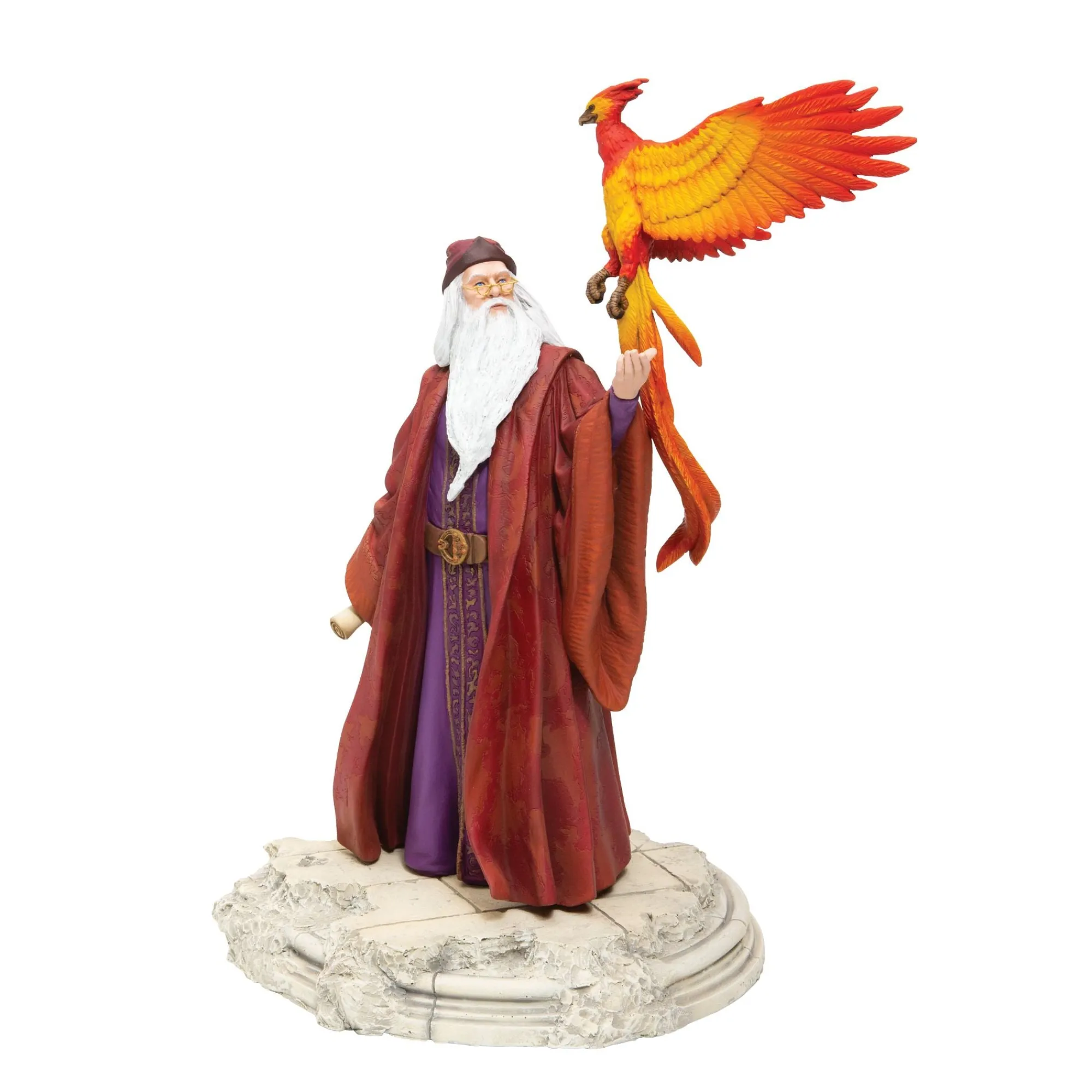 Enesco Gift Figurines | Dumbledore with Fawkes