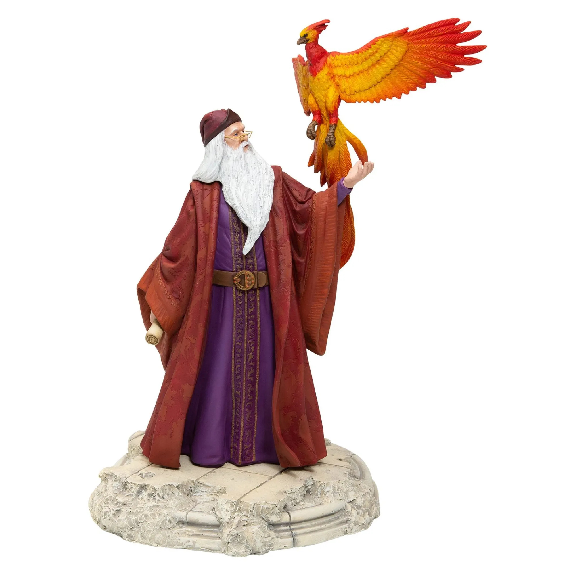 Enesco Gift Figurines | Dumbledore with Fawkes