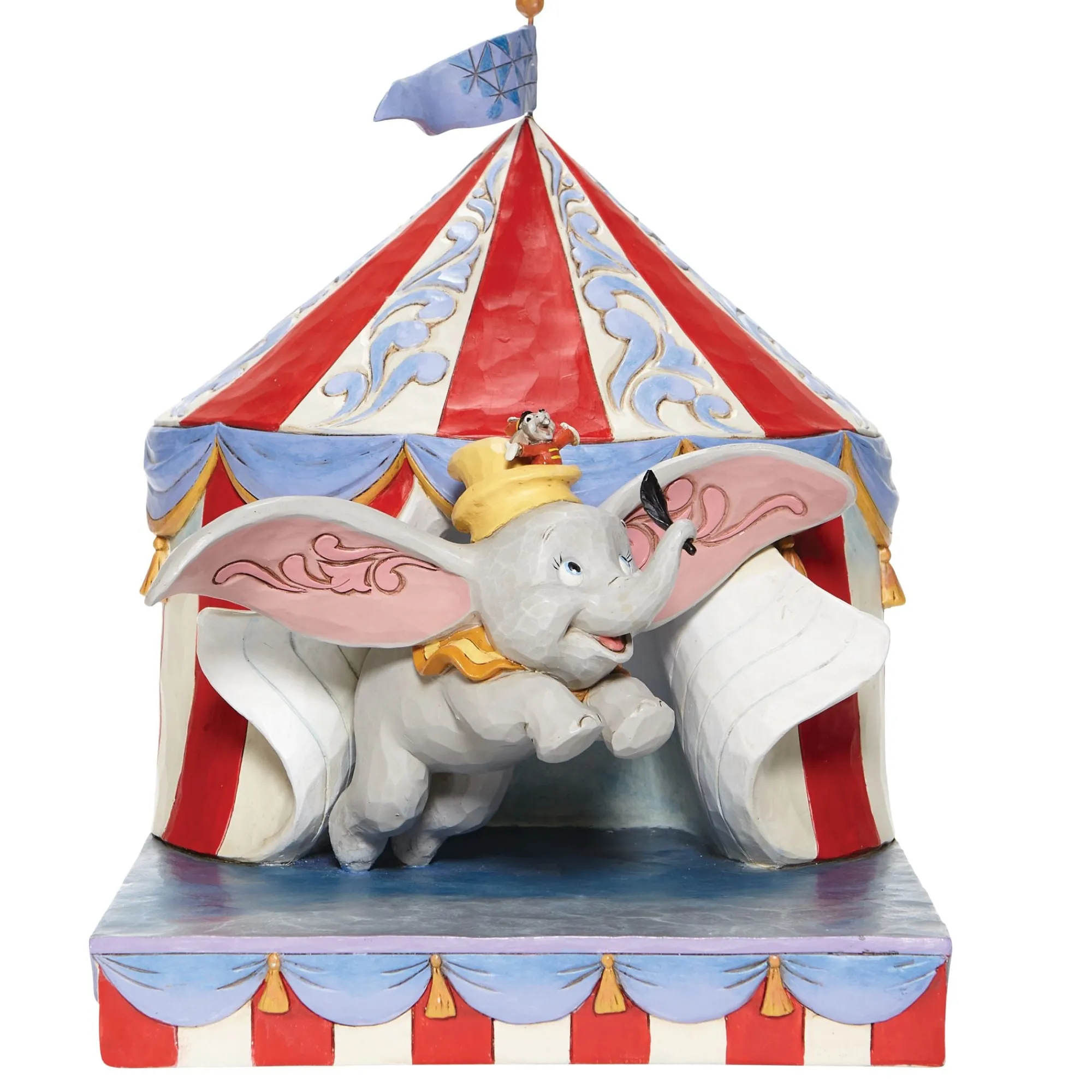 Enesco Gift Figurines | Dumbo Flying out of Tent Scene