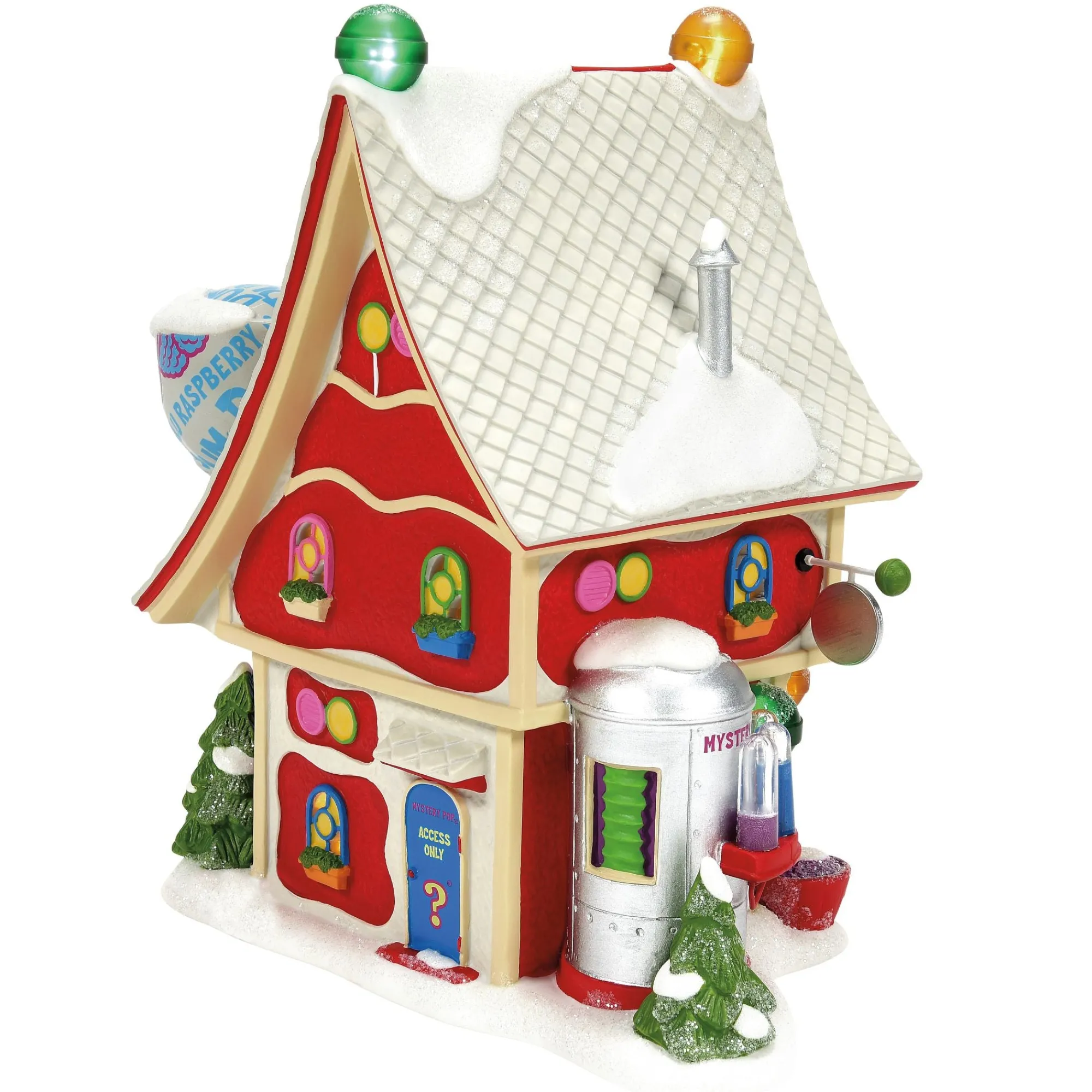 Department 56 Village Lighted Buildings | Dum-Dums Flavor Makers