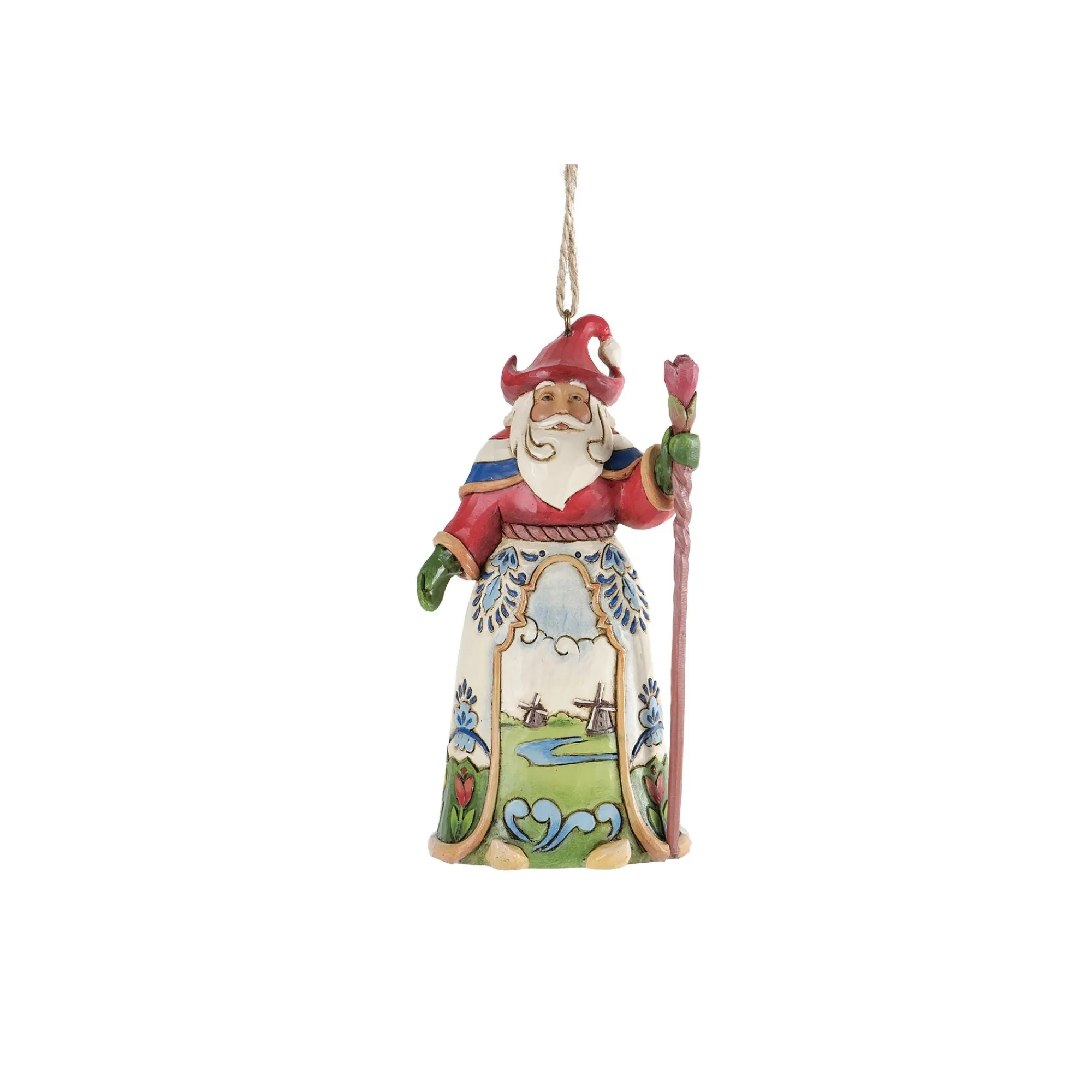 Enesco Gift Ornaments | Santas | Dutch Santa Ornament