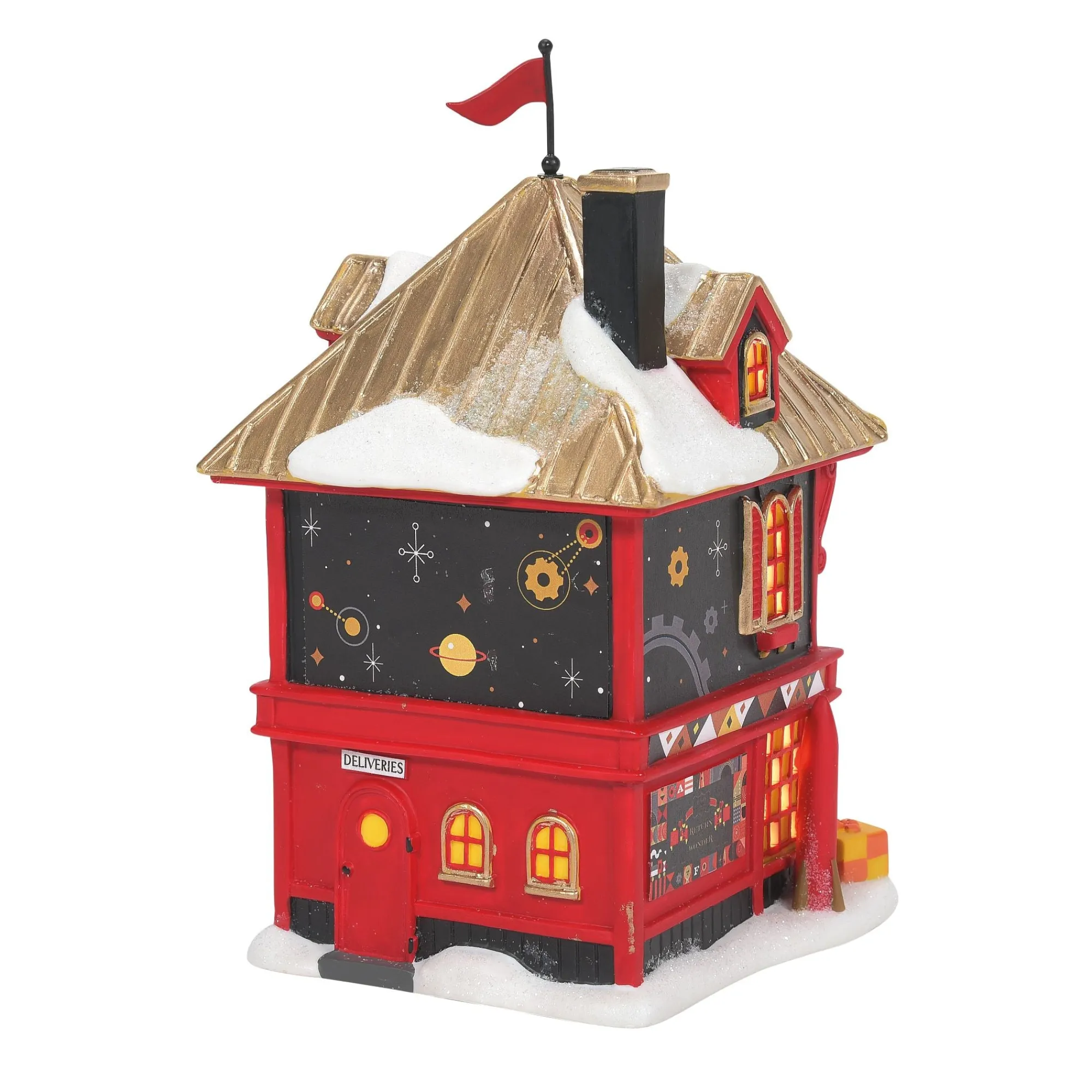 Department 56 Village Lighted Buildings | FAO SCHWARZ TOY EMPORIUM