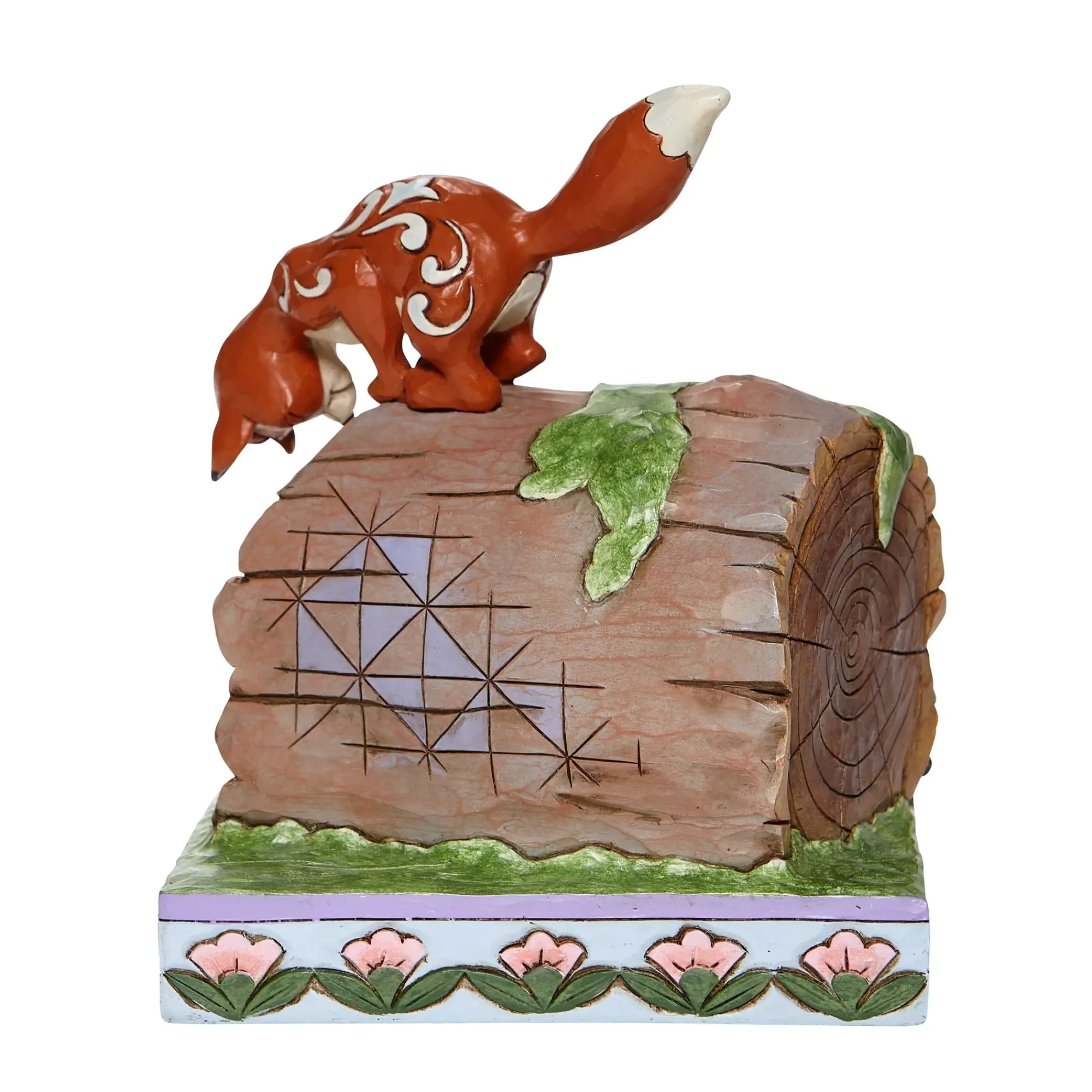 Enesco Gift Figurines | Fox and Hound on Log