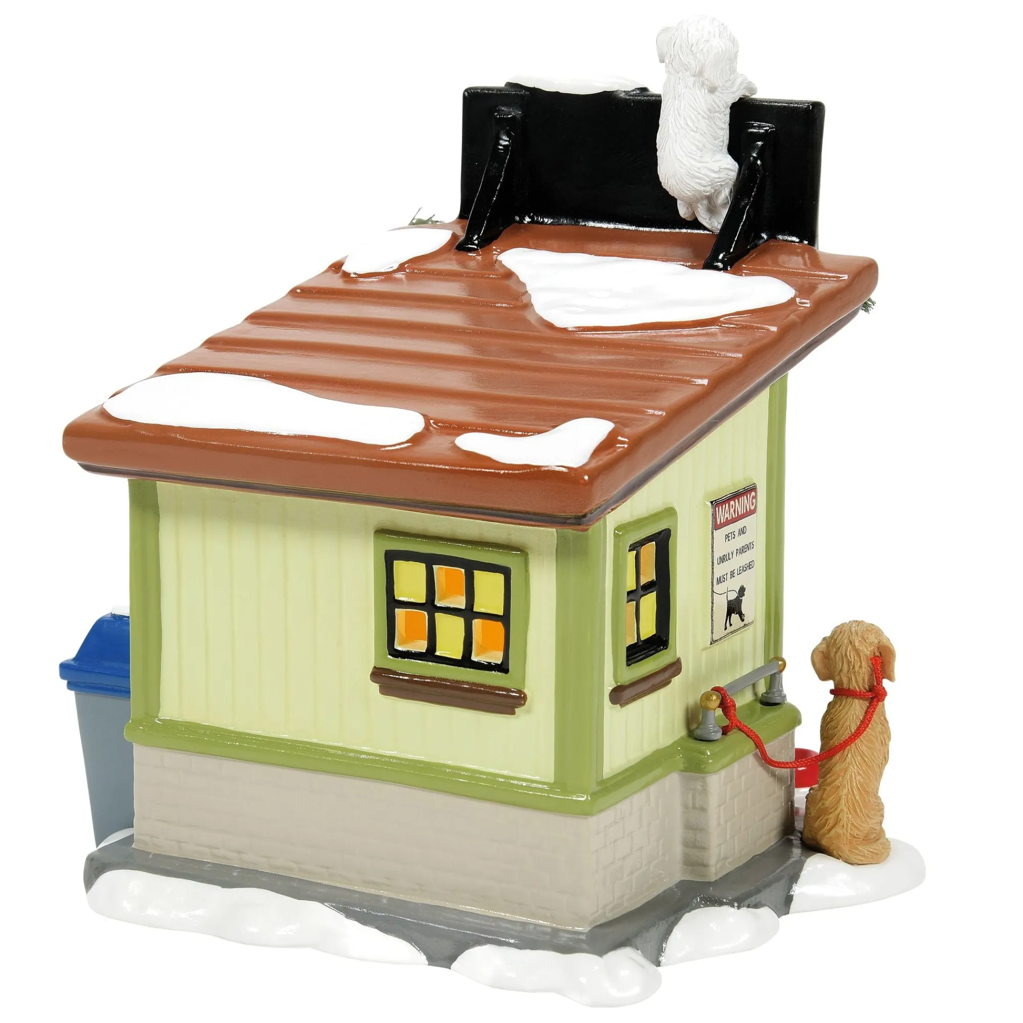 Department 56 Village Lighted Buildings | Frankie's Dog Walking Co.