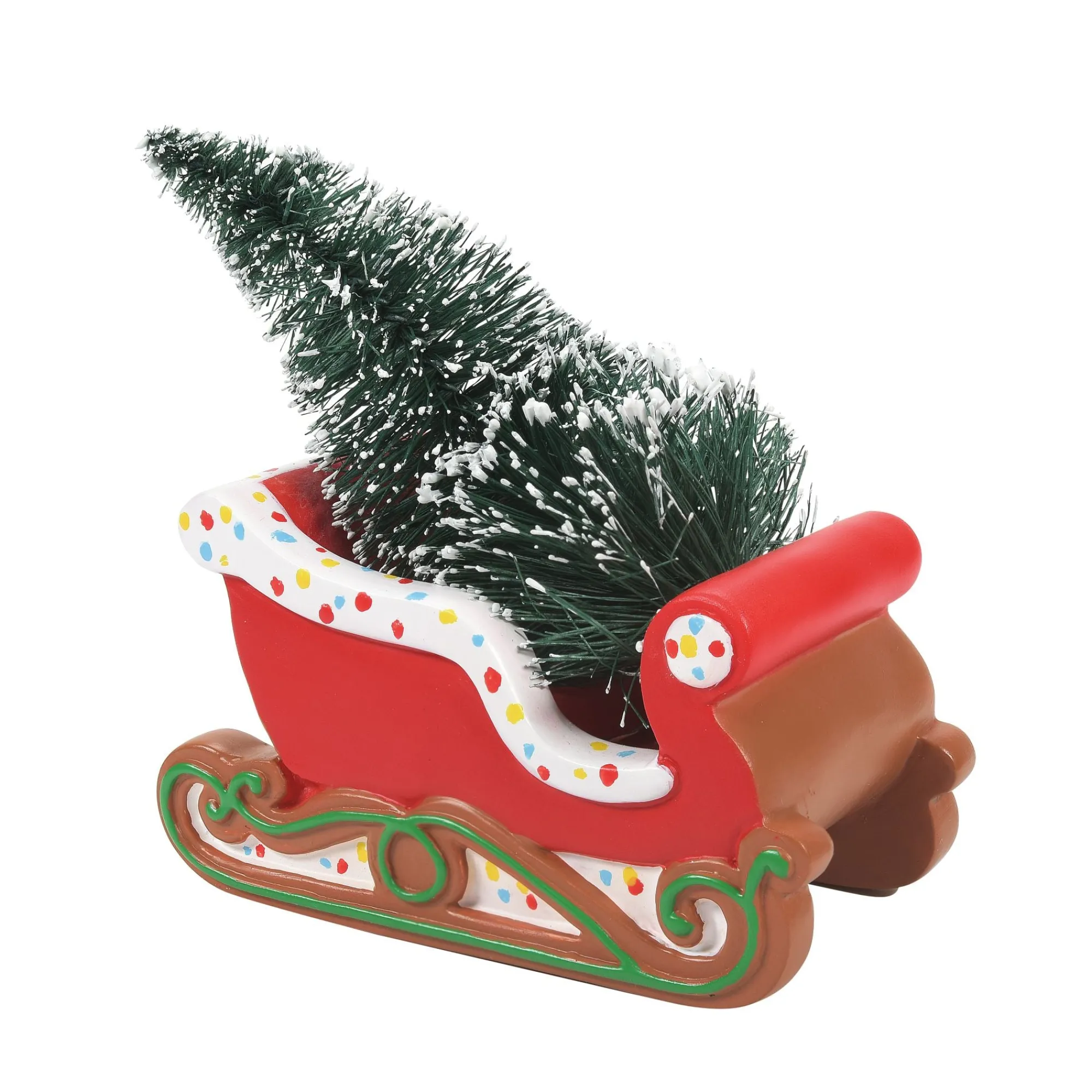 Department 56 Village Parts And Accessories | Gingerbread Christmas Sleigh