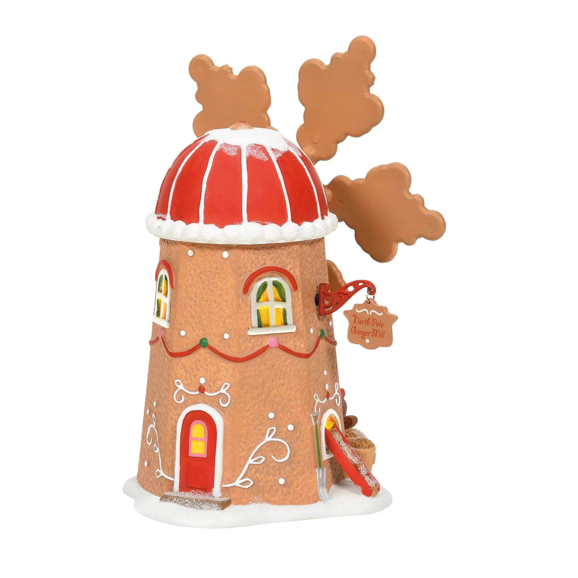 Department 56 Village Lighted Buildings | Gingerbread Cookie Mill