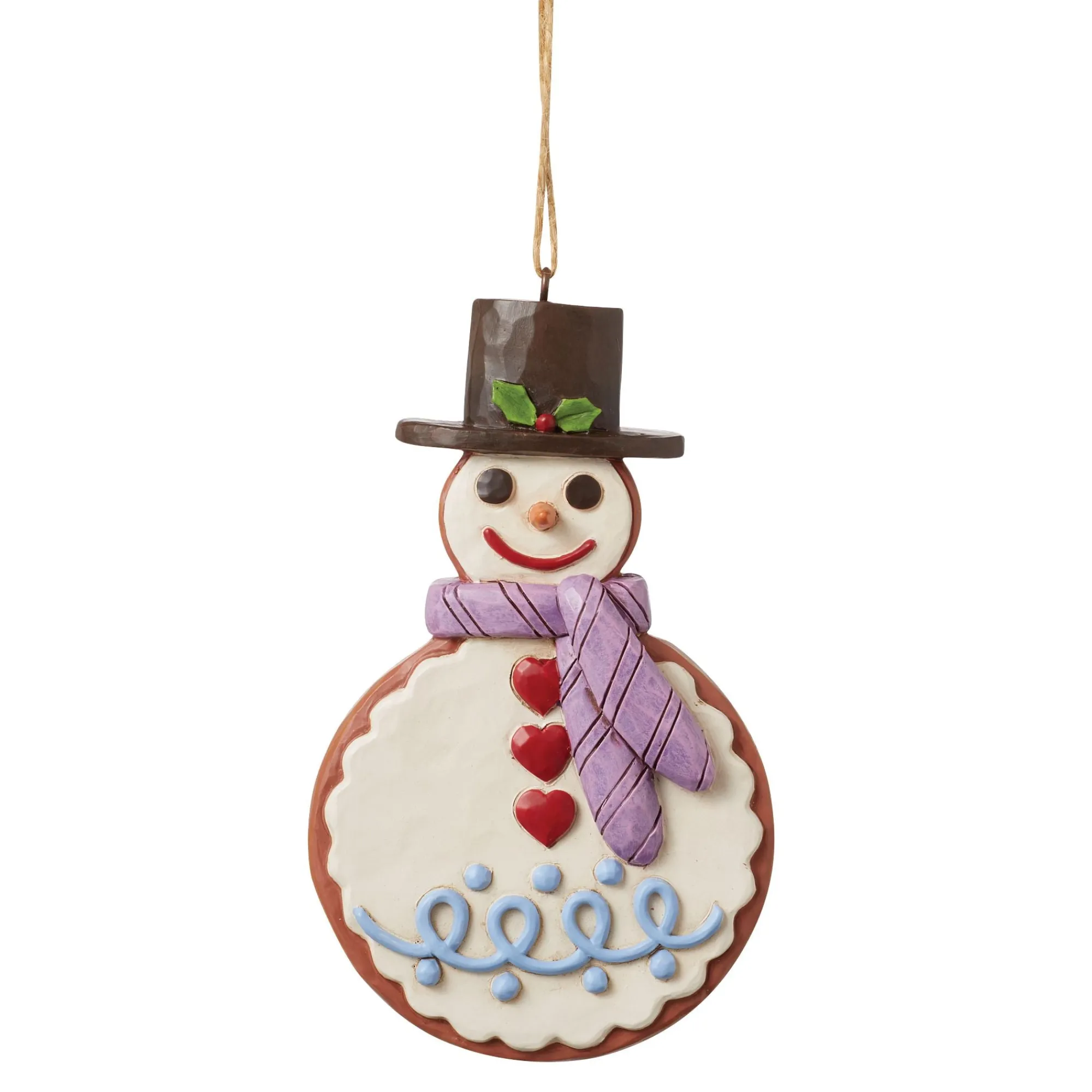 Enesco Gift Ornaments | Snowman | Gingerbread Snowman Ornament