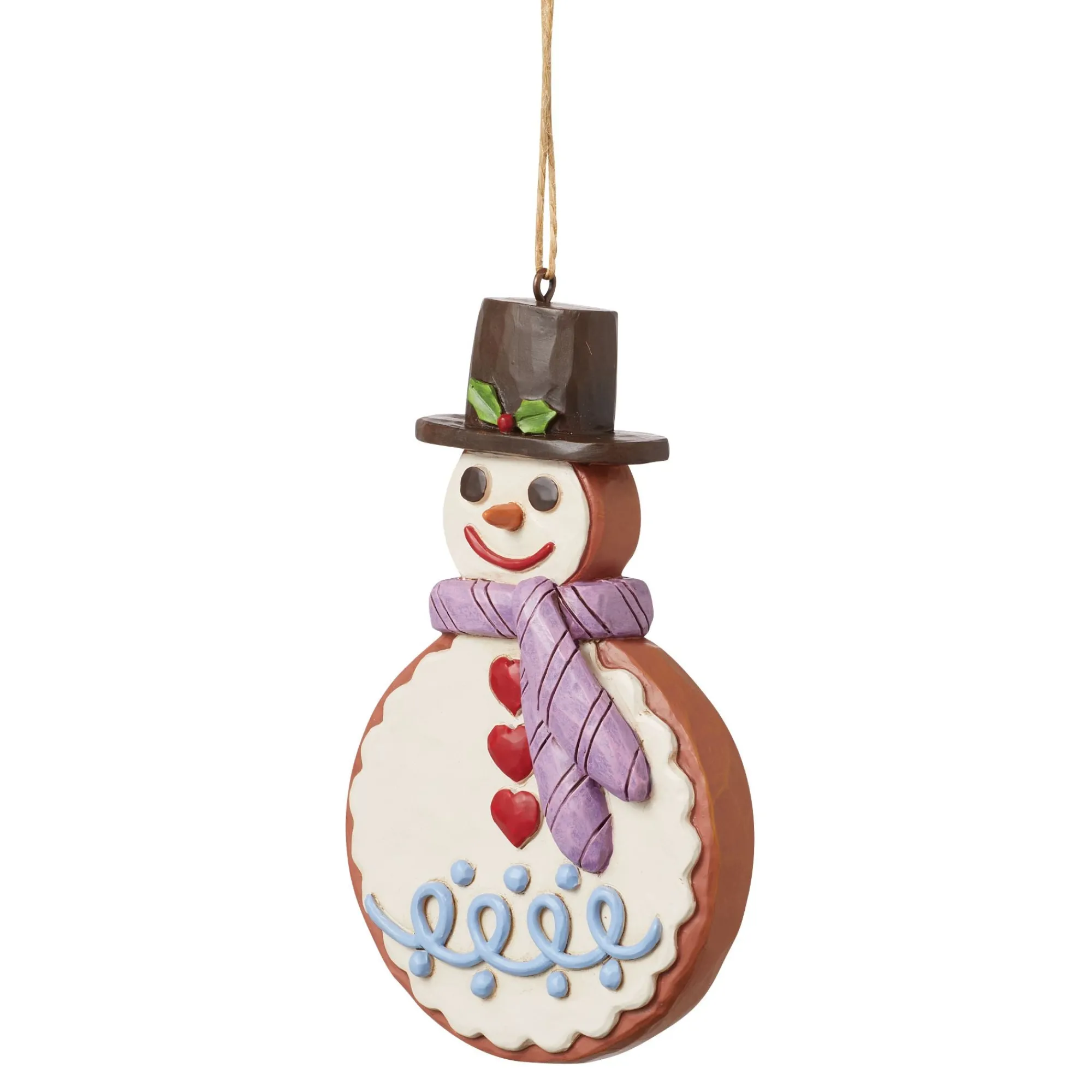 Enesco Gift Ornaments | Snowman | Gingerbread Snowman Ornament