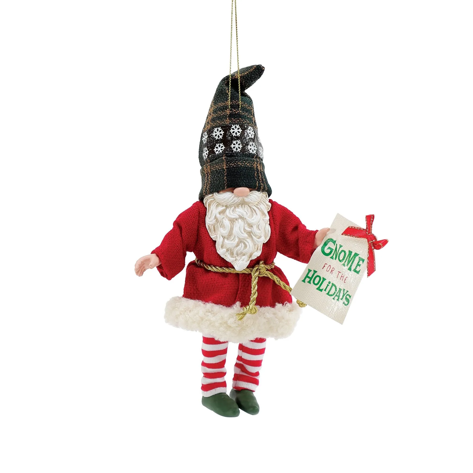 Department 56 Ornaments | Santas | Gnome Holidays Orn