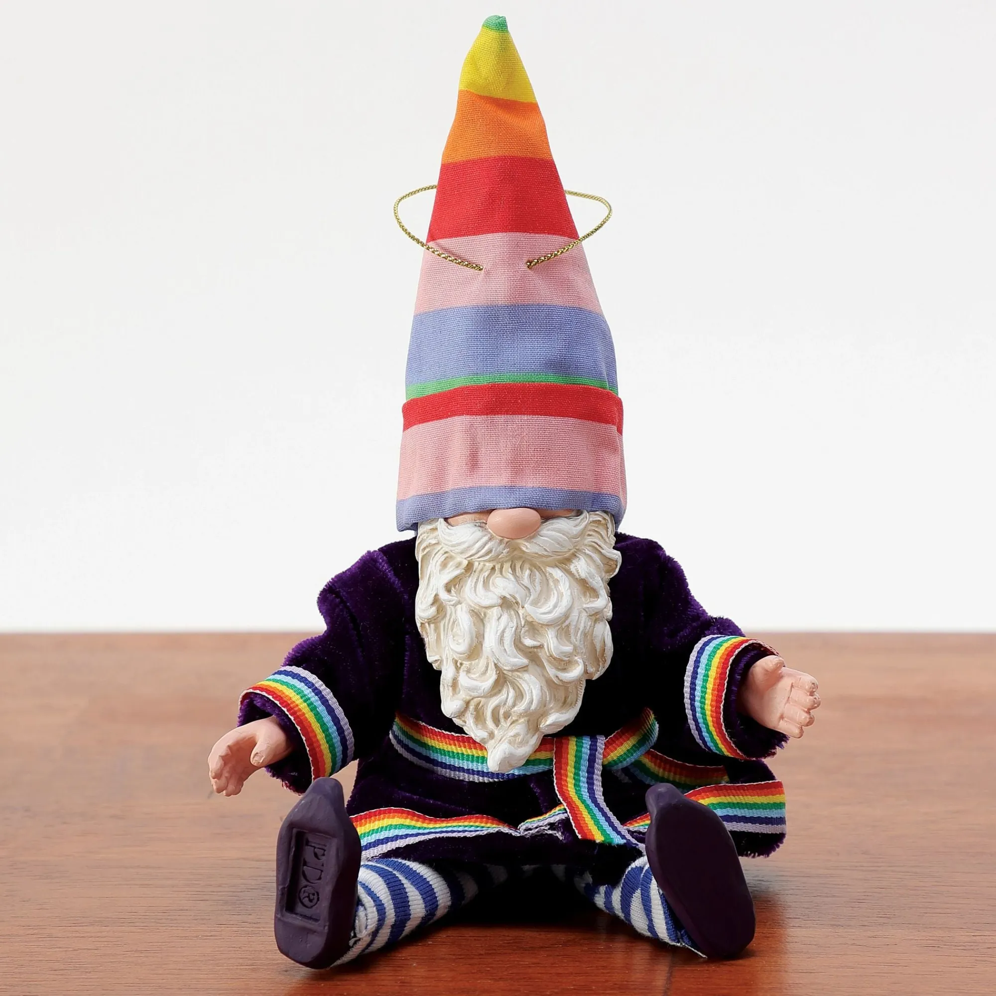 Department 56 Ornaments | Santas | Gnome Rainbow Orn