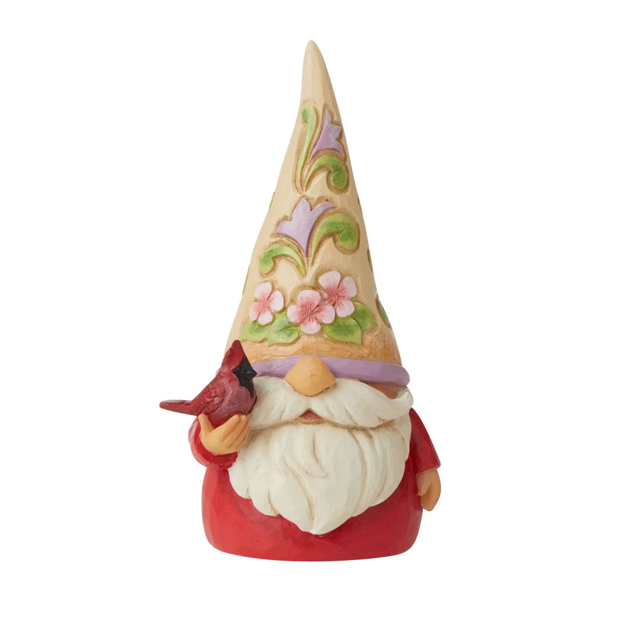 Enesco Gift Figurines | Inspirational | Gnome with Cardinal