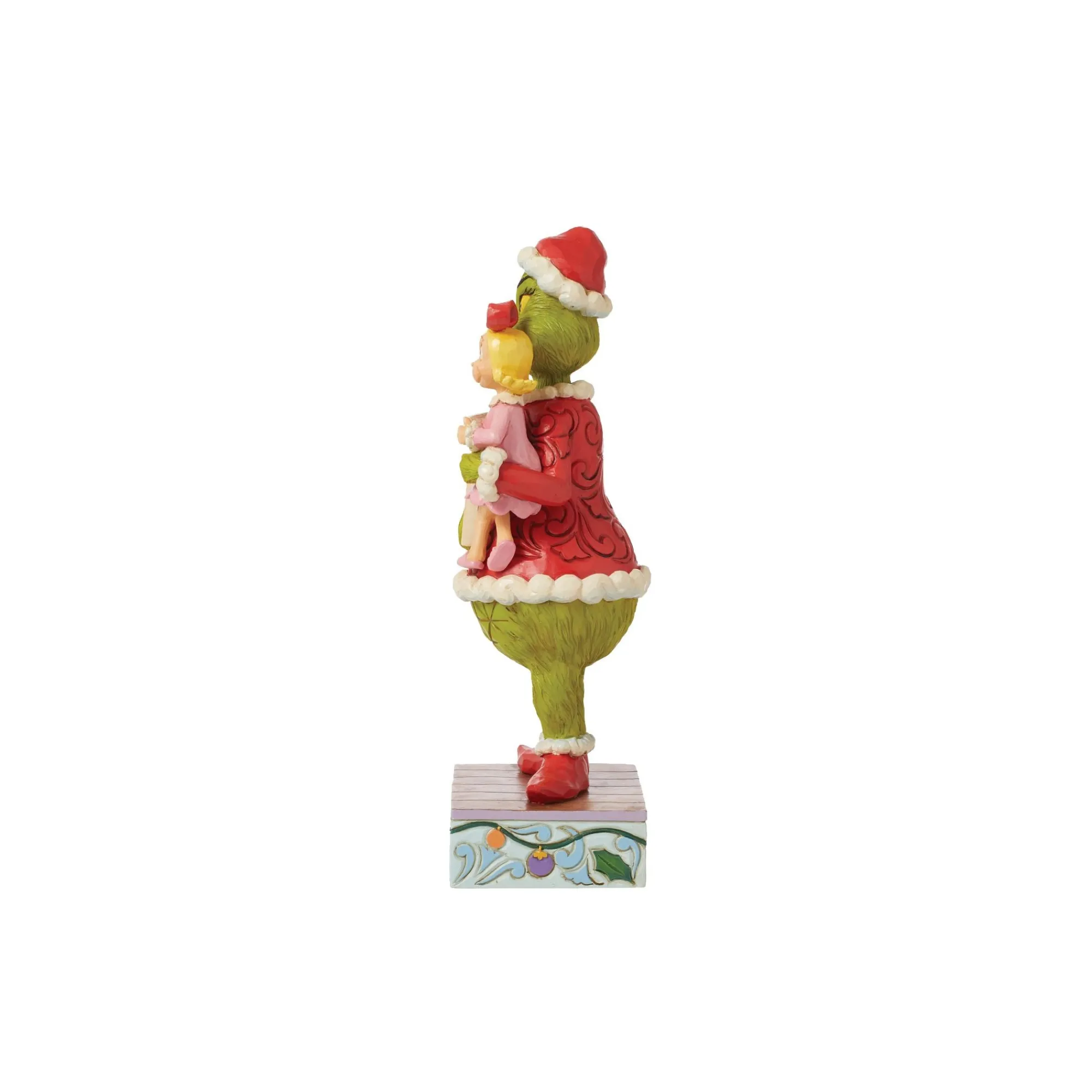 Enesco Gift Figurines | Grinch & Cindy Hold Sign Fig