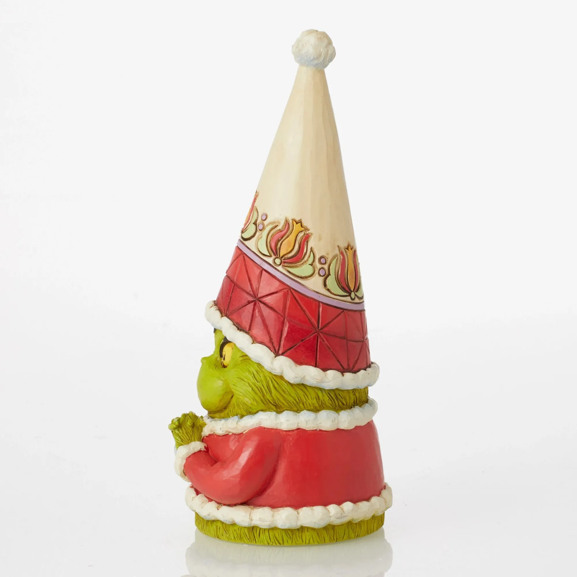 Enesco Gift Figurines | Santas | Grinch Gnome Clenched Hands