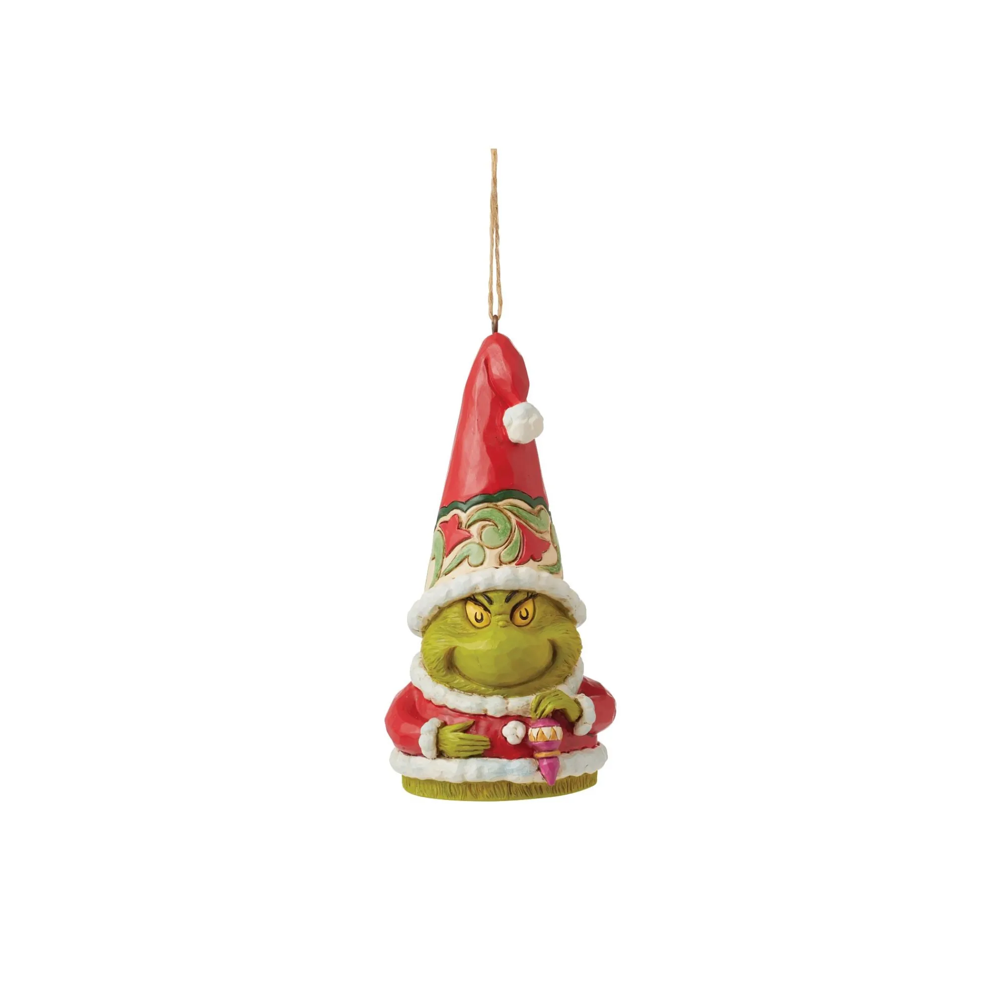 Enesco Gift Ornaments | Santas | Grinch Gnome Ornament