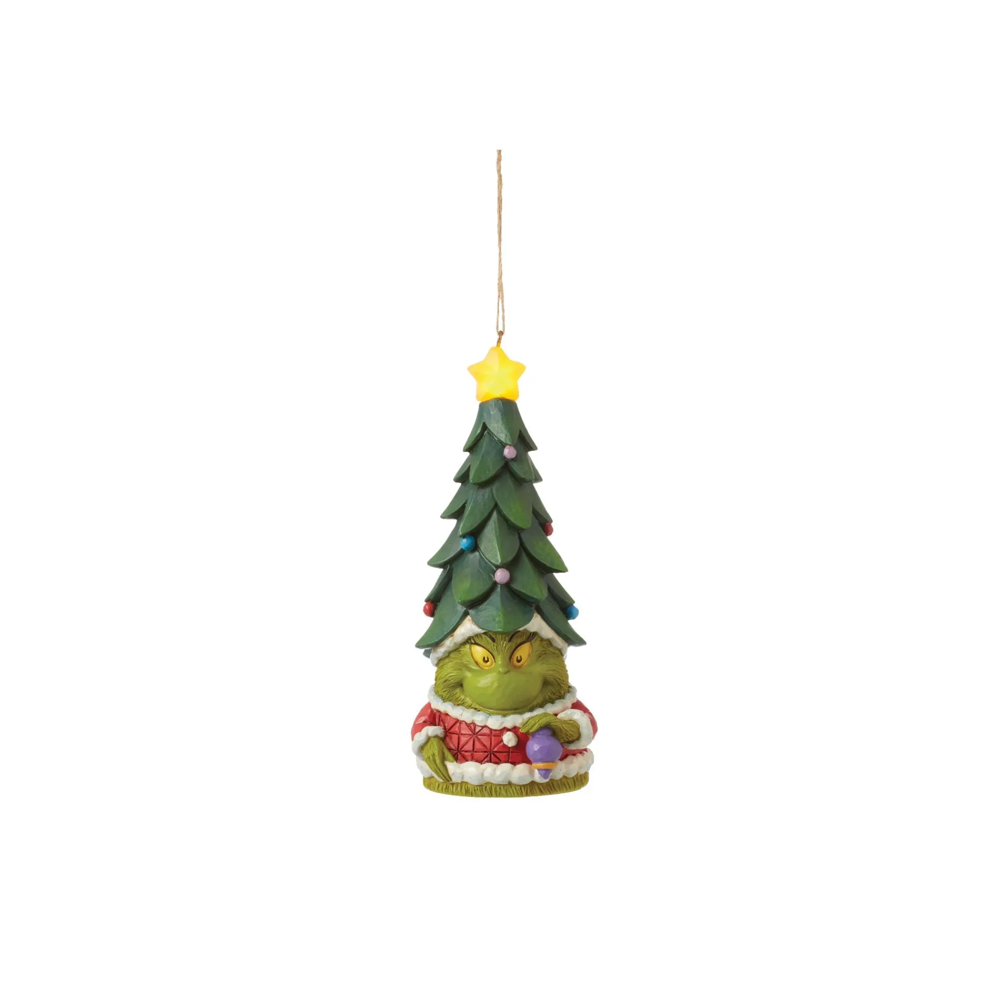 Enesco Gift Ornaments | Grinch Gnome with Tree Hat