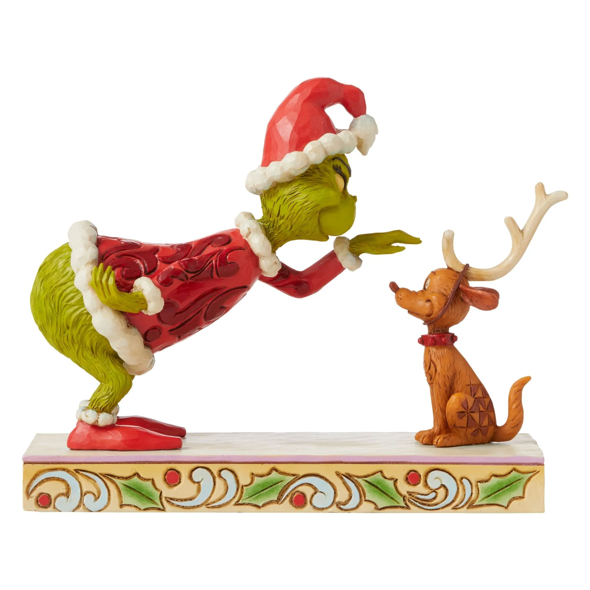 Enesco Gift Figurines | Grinch Petting Max