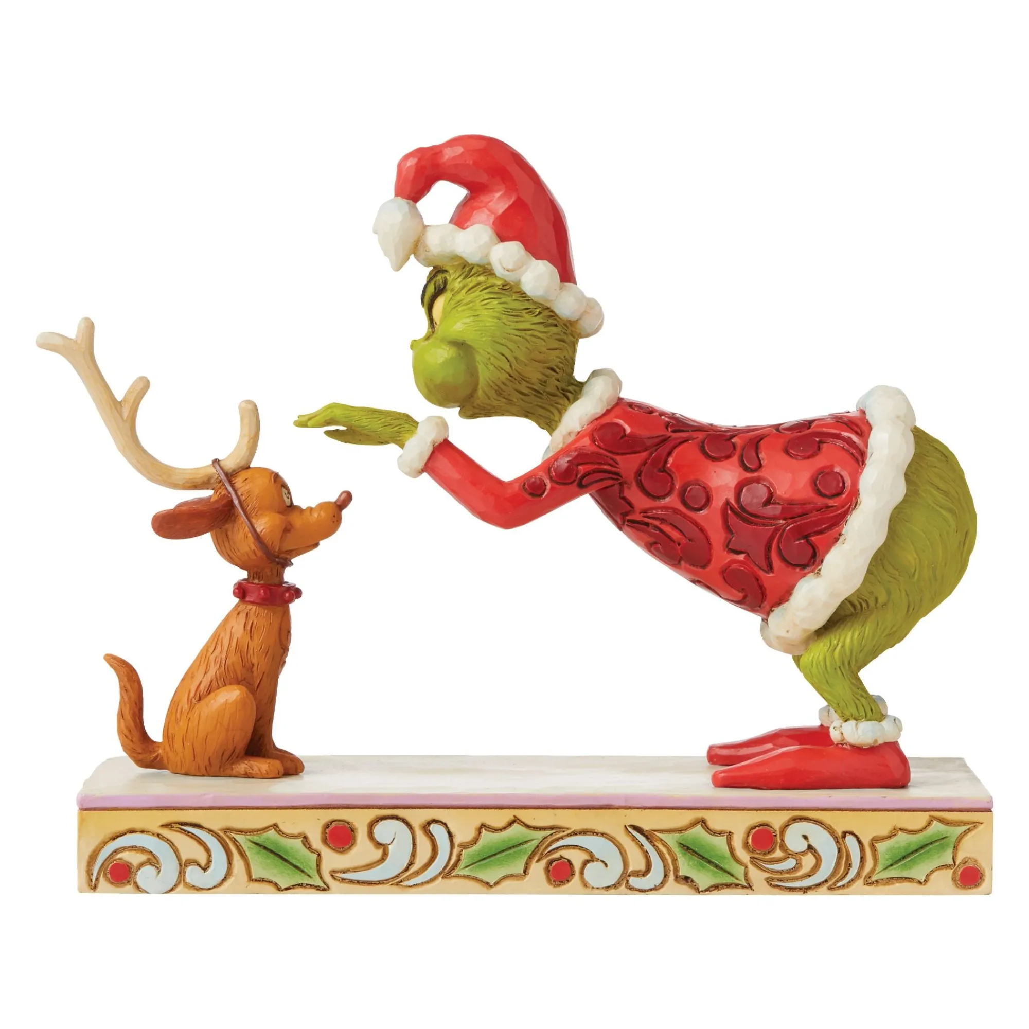 Enesco Gift Figurines | Grinch Petting Max