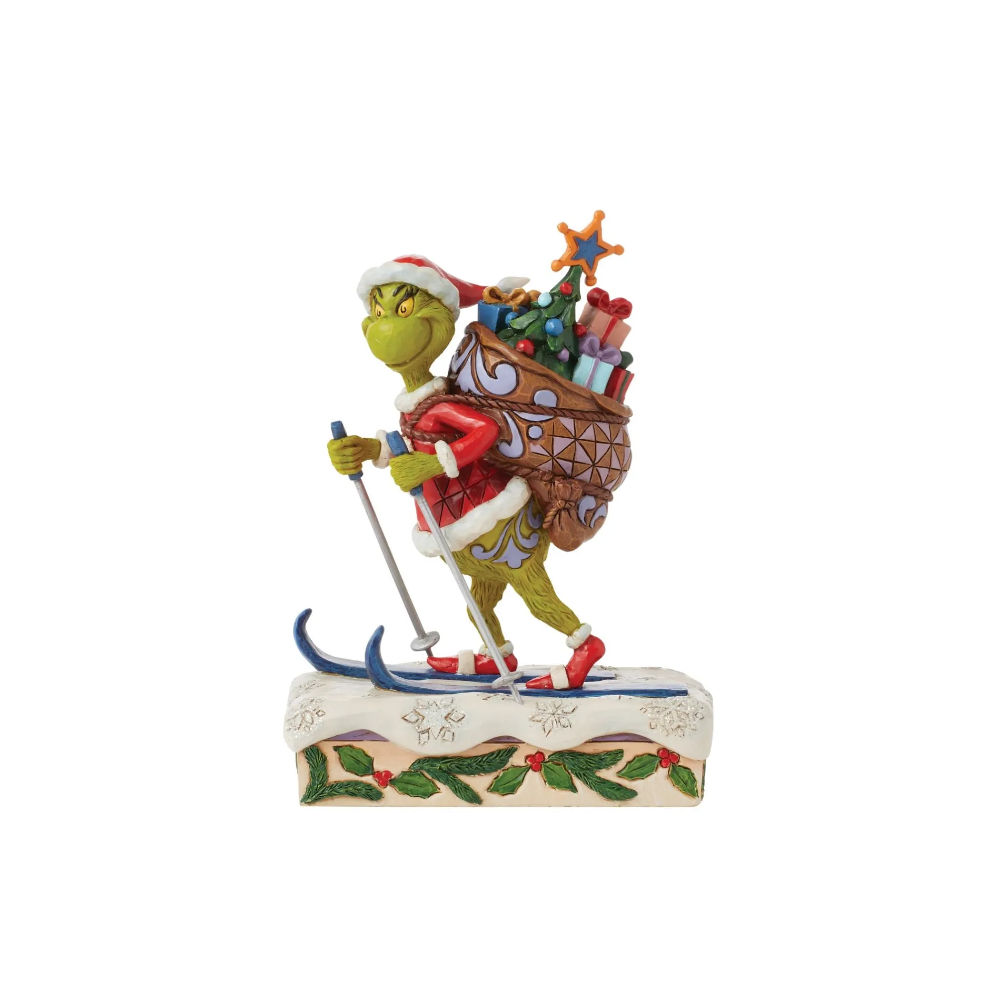 Enesco Gift Figurines | Grinch Skiing