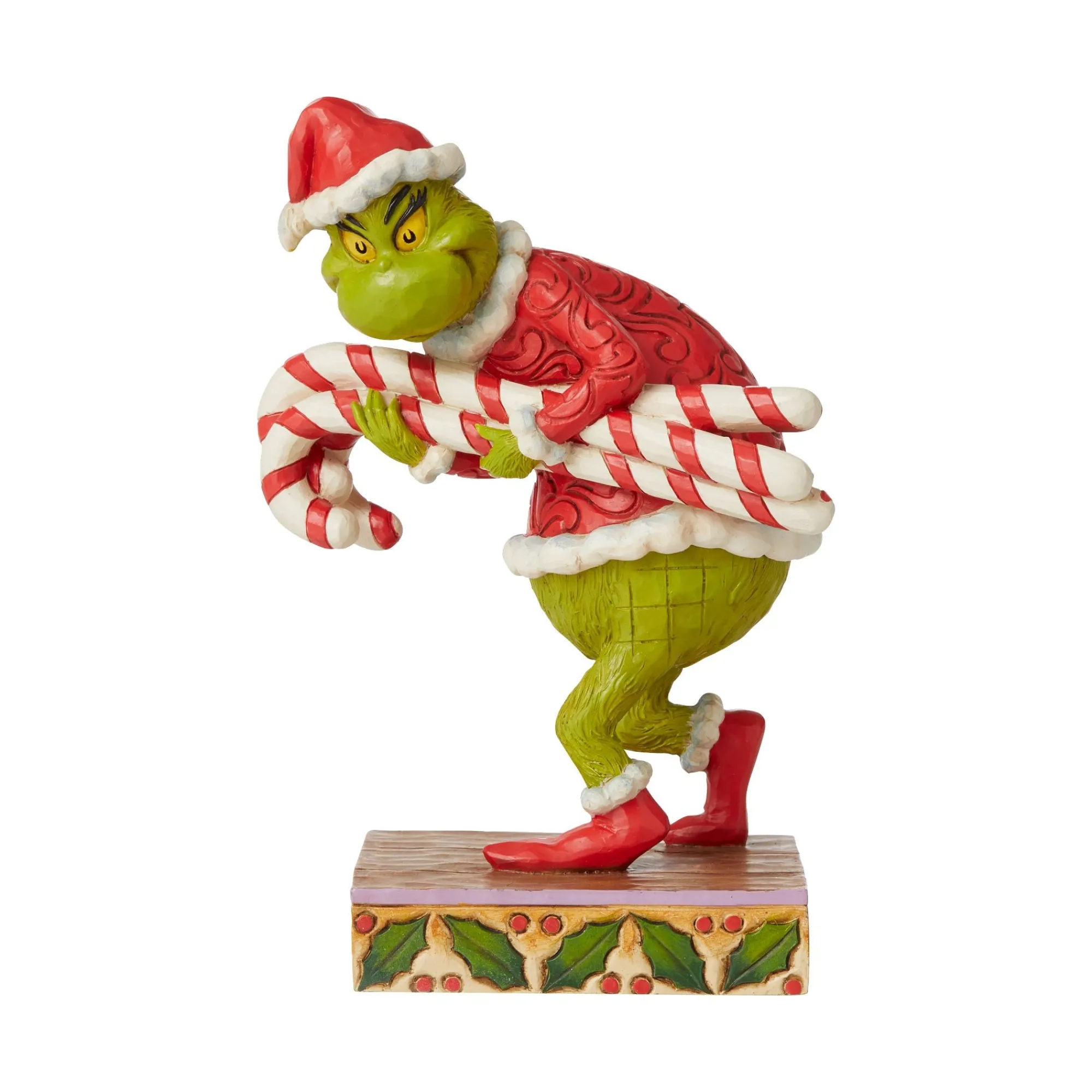 Enesco Gift Figurines | Grinch Stealing Candy Canes