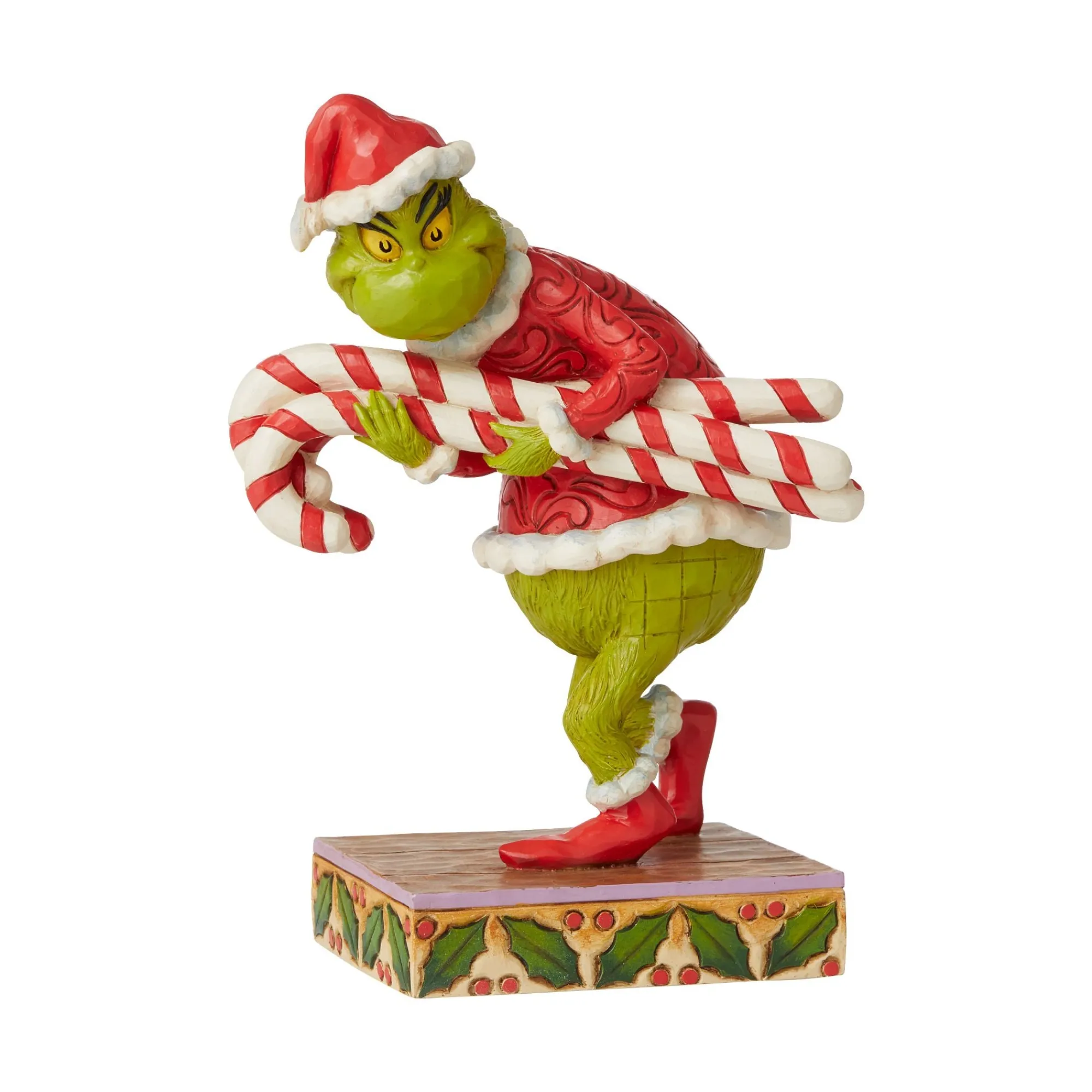 Enesco Gift Figurines | Grinch Stealing Candy Canes