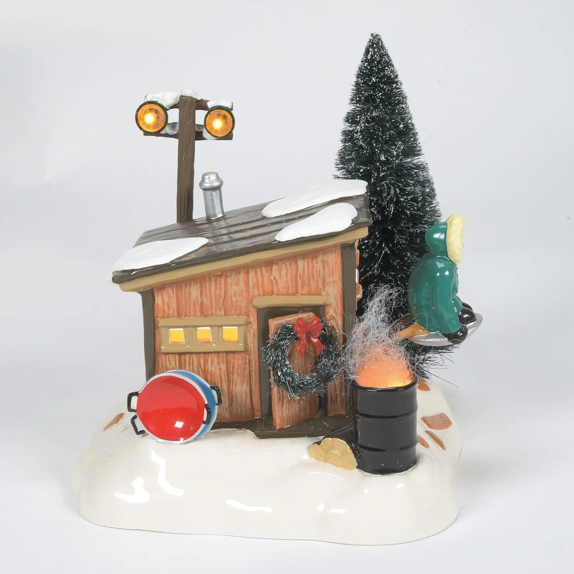 Department 56 Village Lighted Buildings | Griswold Sled Shack