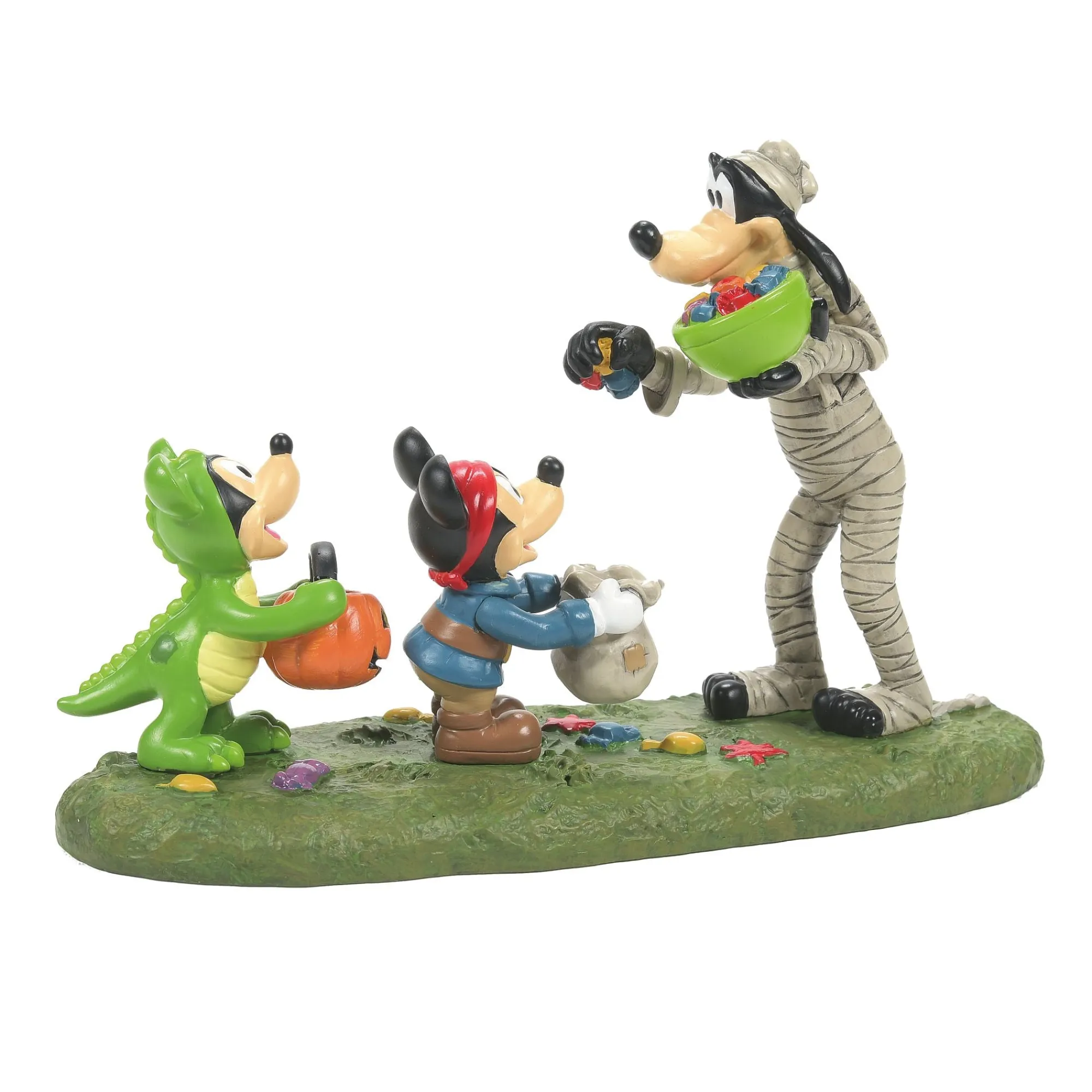 Department 56 Village Parts And Accessories | Halloween Treats From Goofy