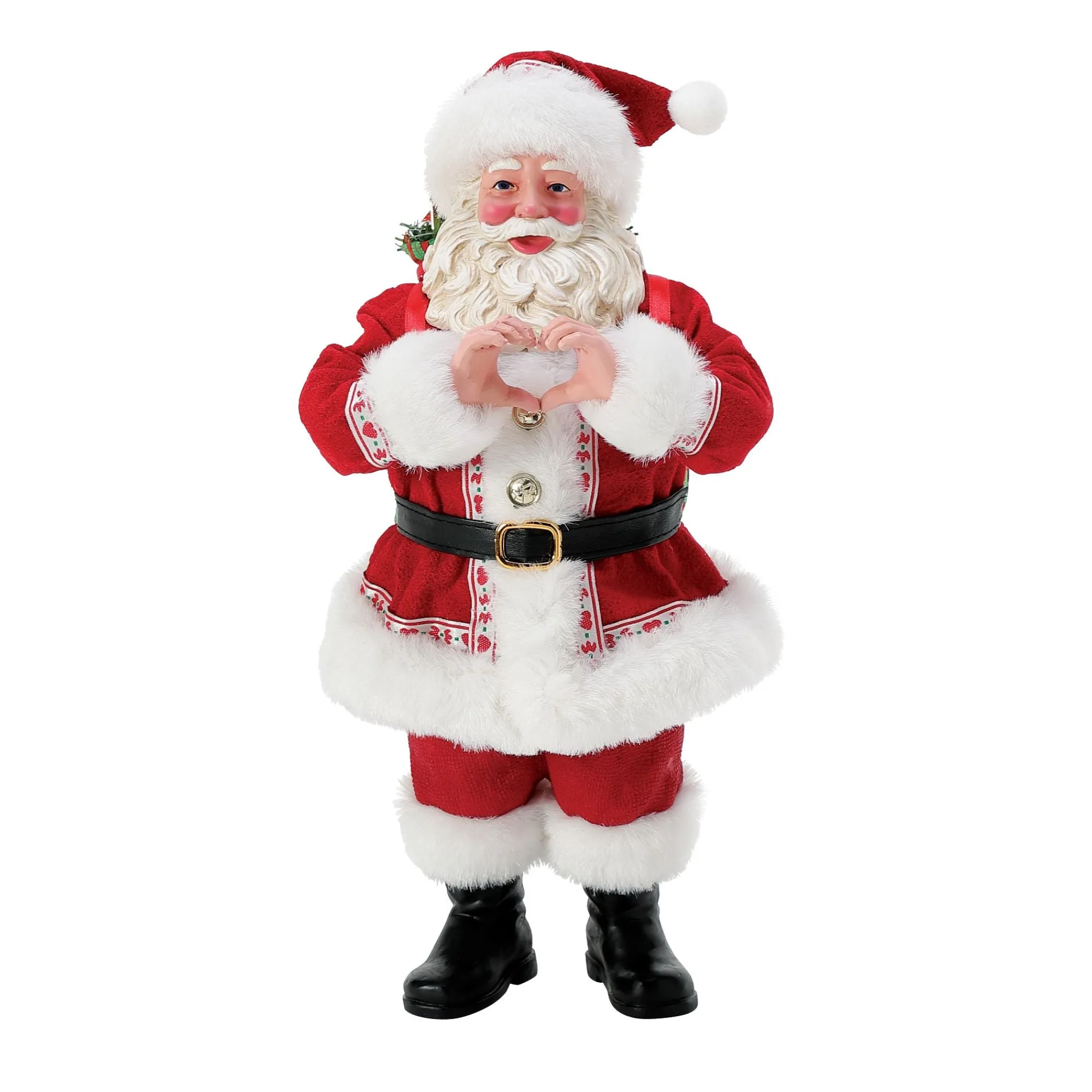 Department 56 Figurines | Santas | Hand Heart