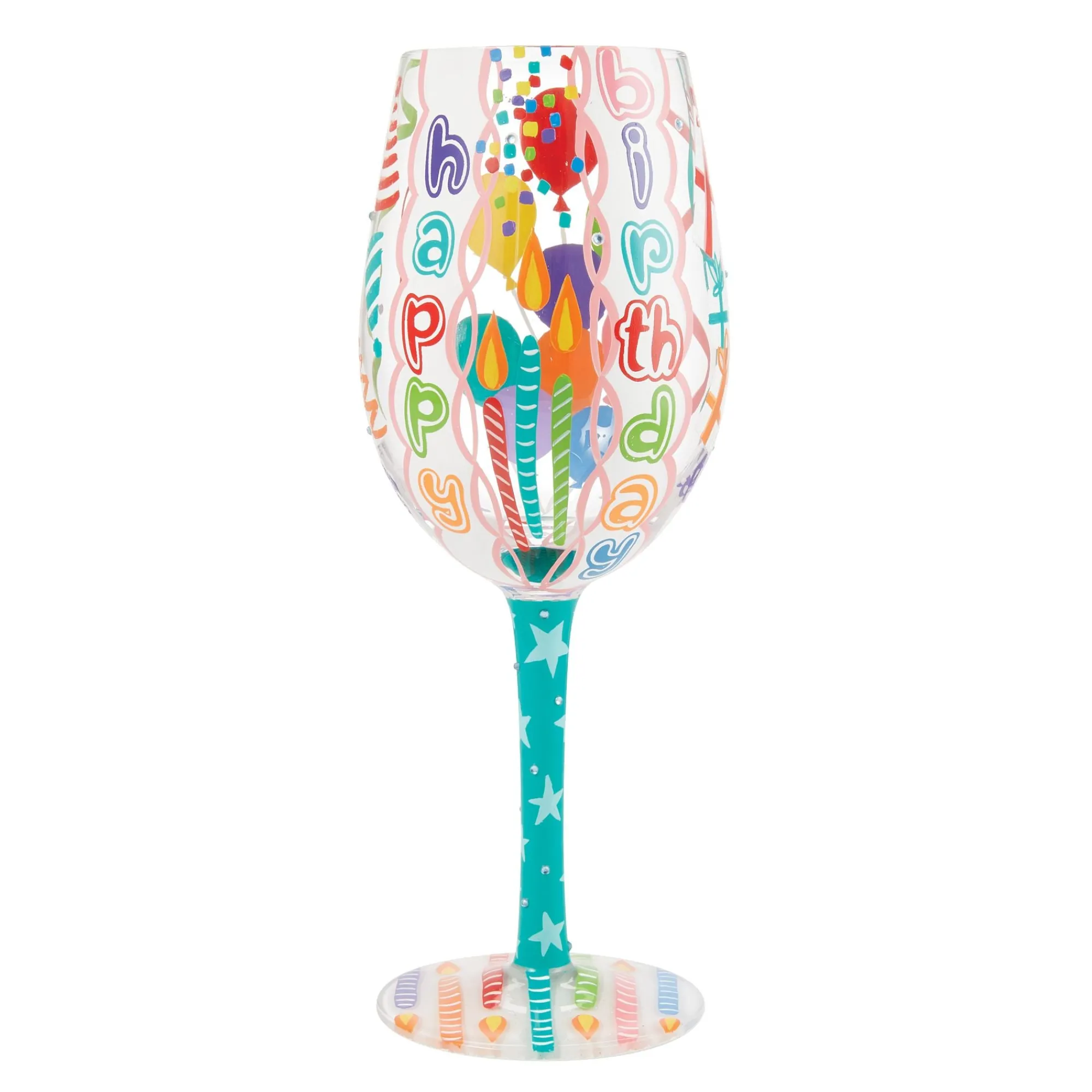 Enesco Gift Drinkware | Happy Birthday Blast Wine