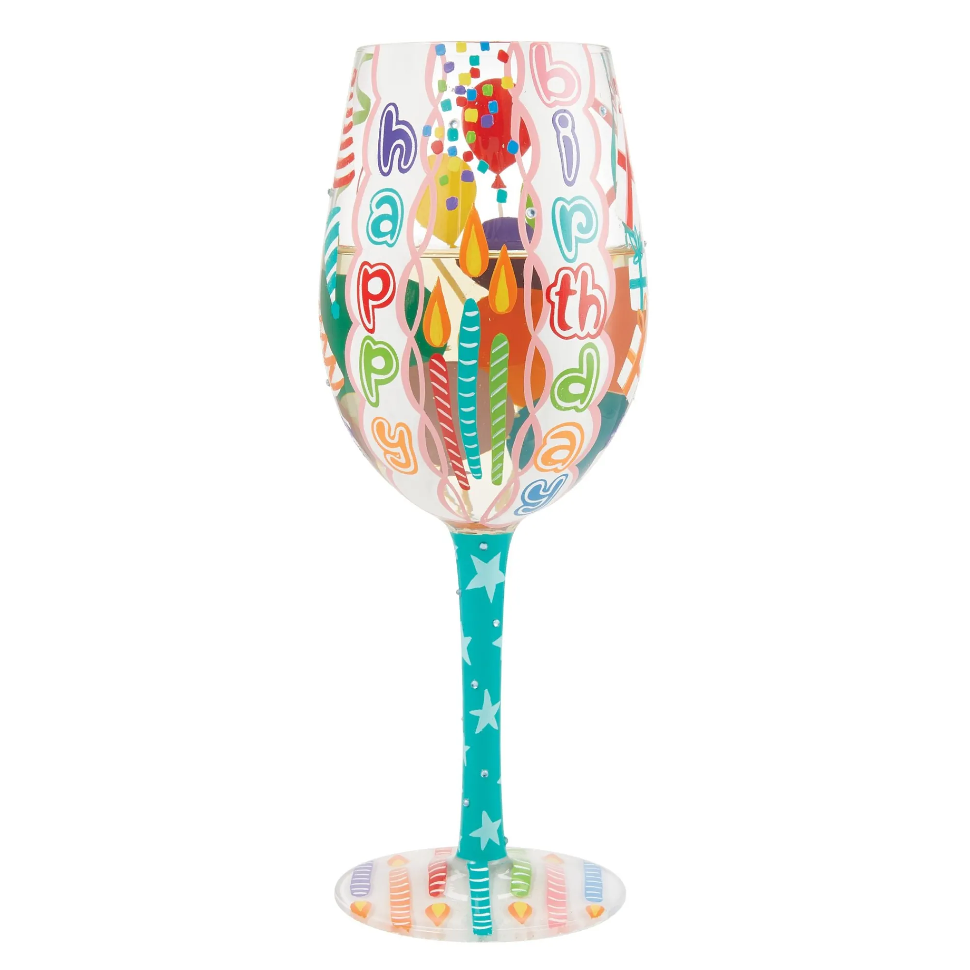 Enesco Gift Drinkware | Happy Birthday Blast Wine