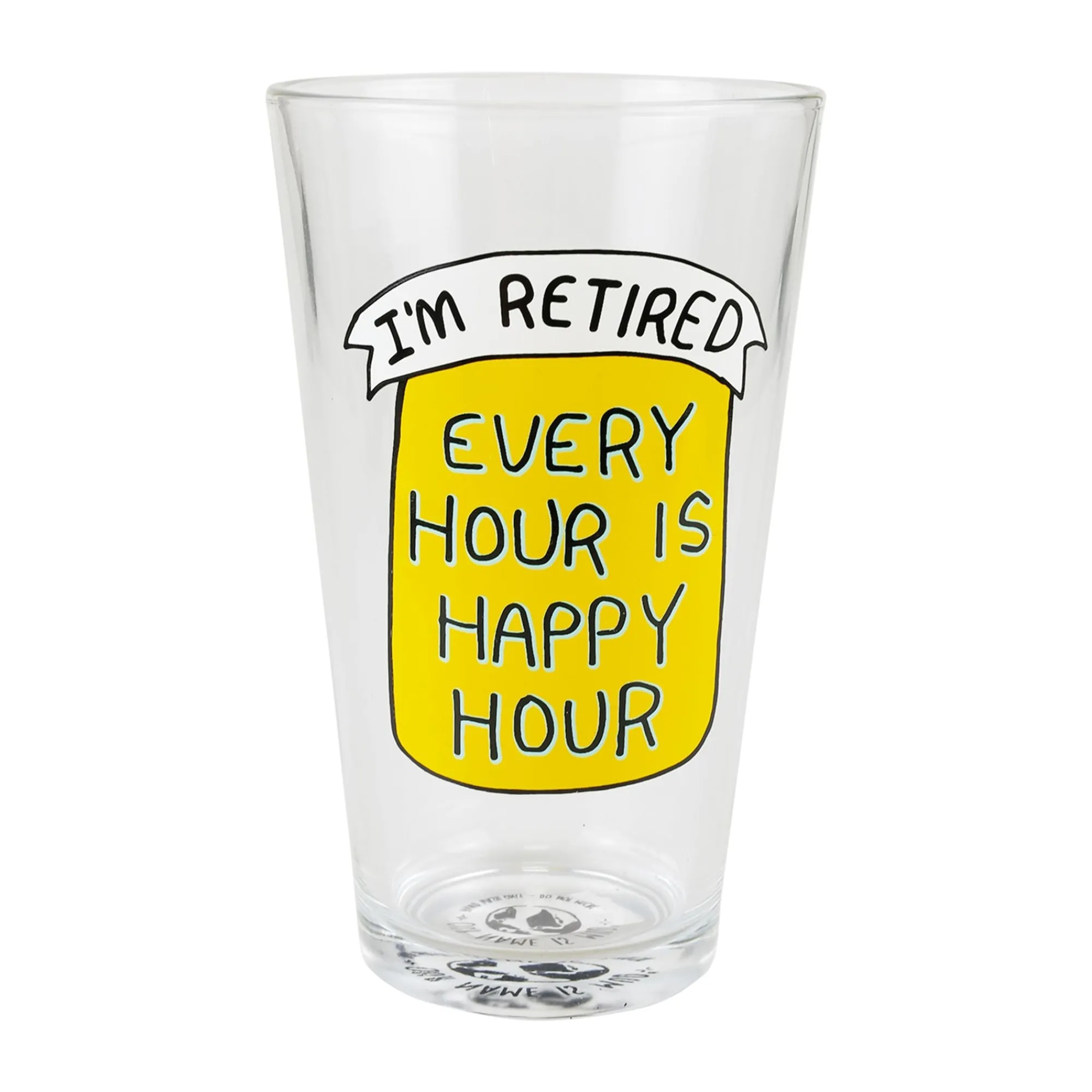 Enesco Gift Drinkware | Happy Hour Retired Pint Glass