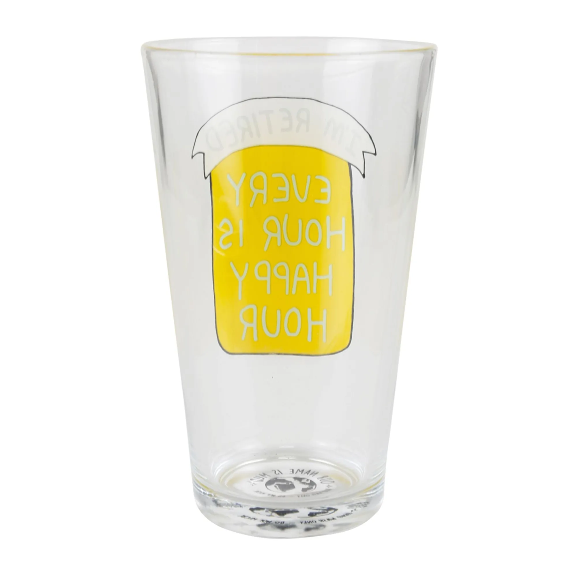 Enesco Gift Drinkware | Happy Hour Retired Pint Glass