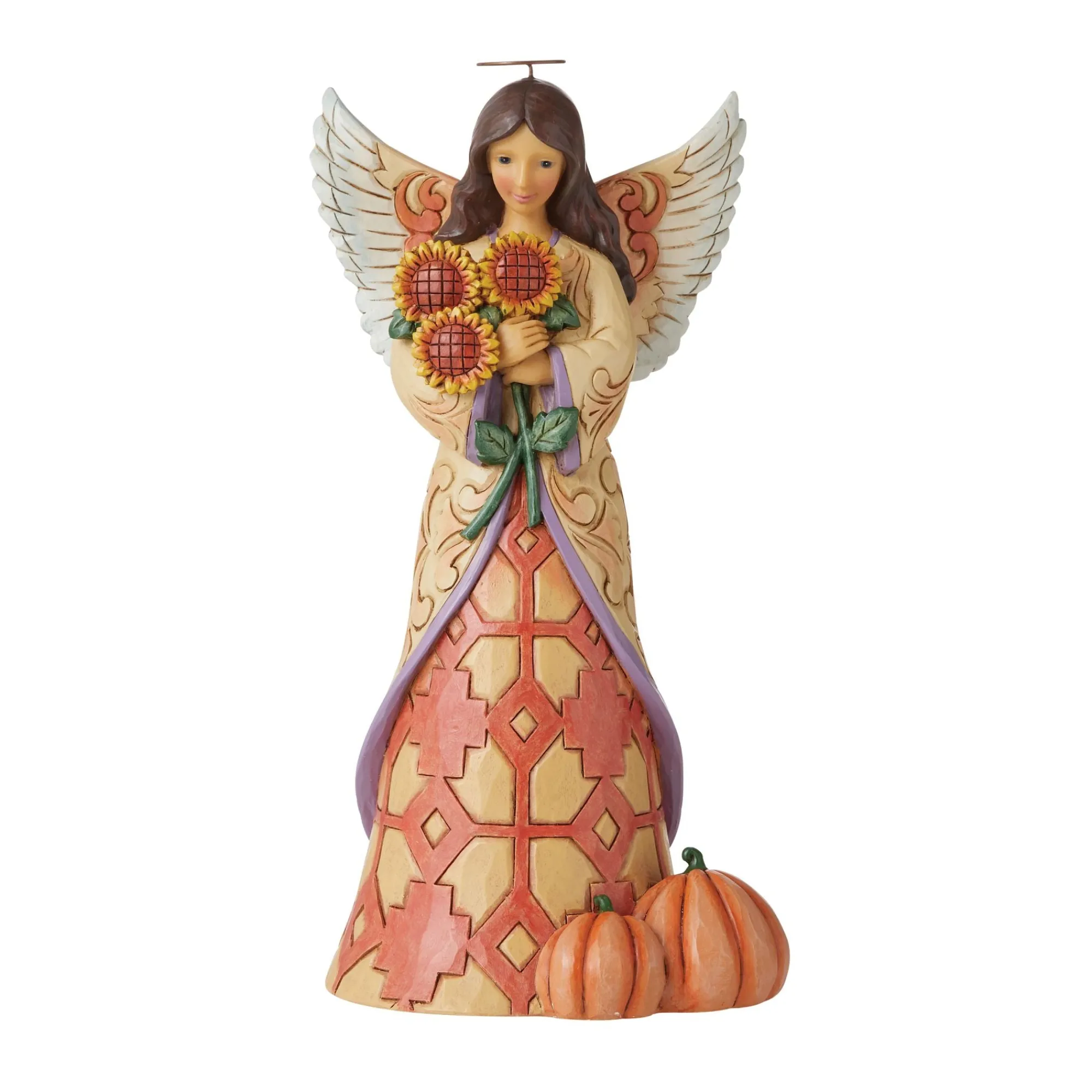 Enesco Gift Figurines | Angels | Harvest Angel with Sunflowers