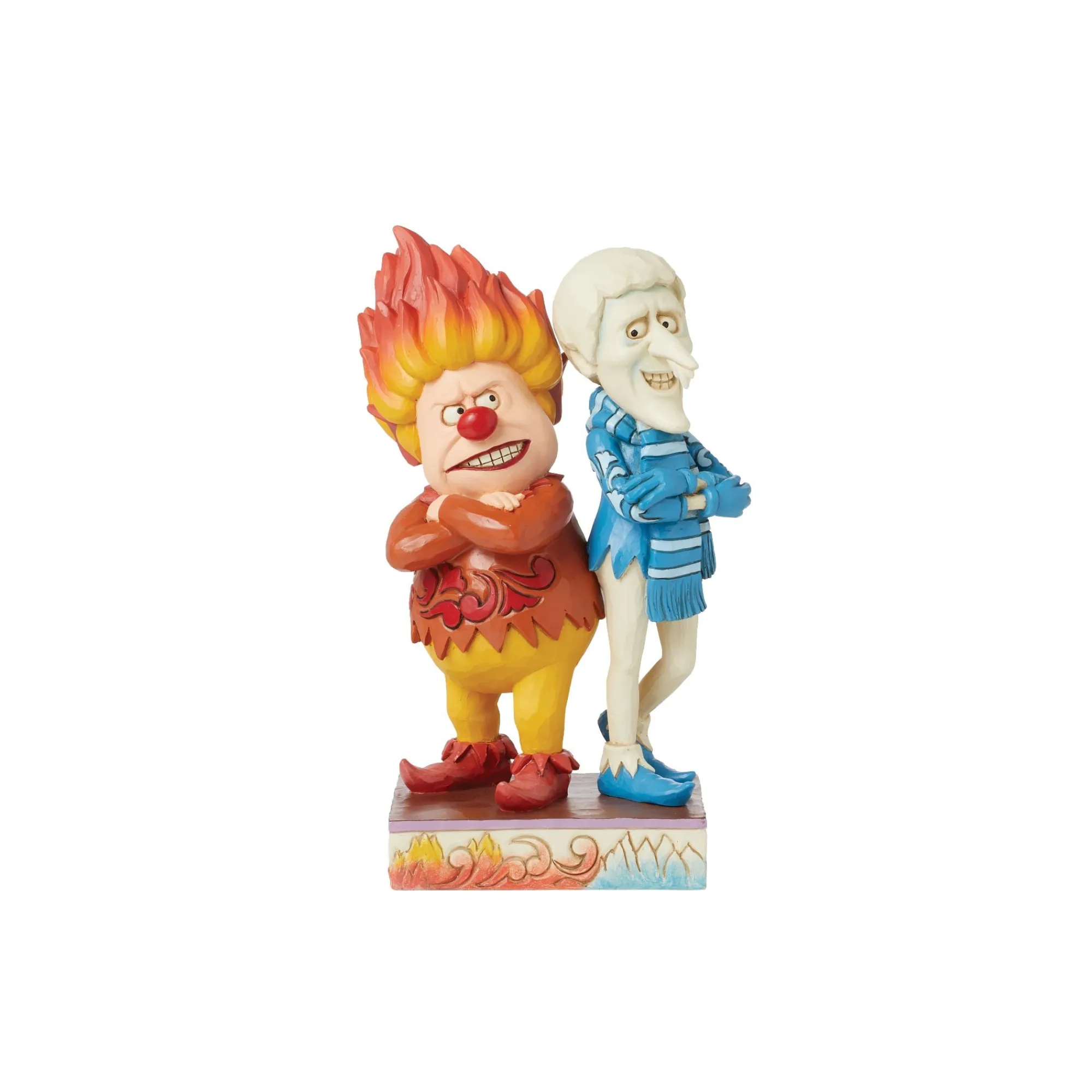 Enesco Gift Figurines | Heat & Snow Miser Back-to-Back