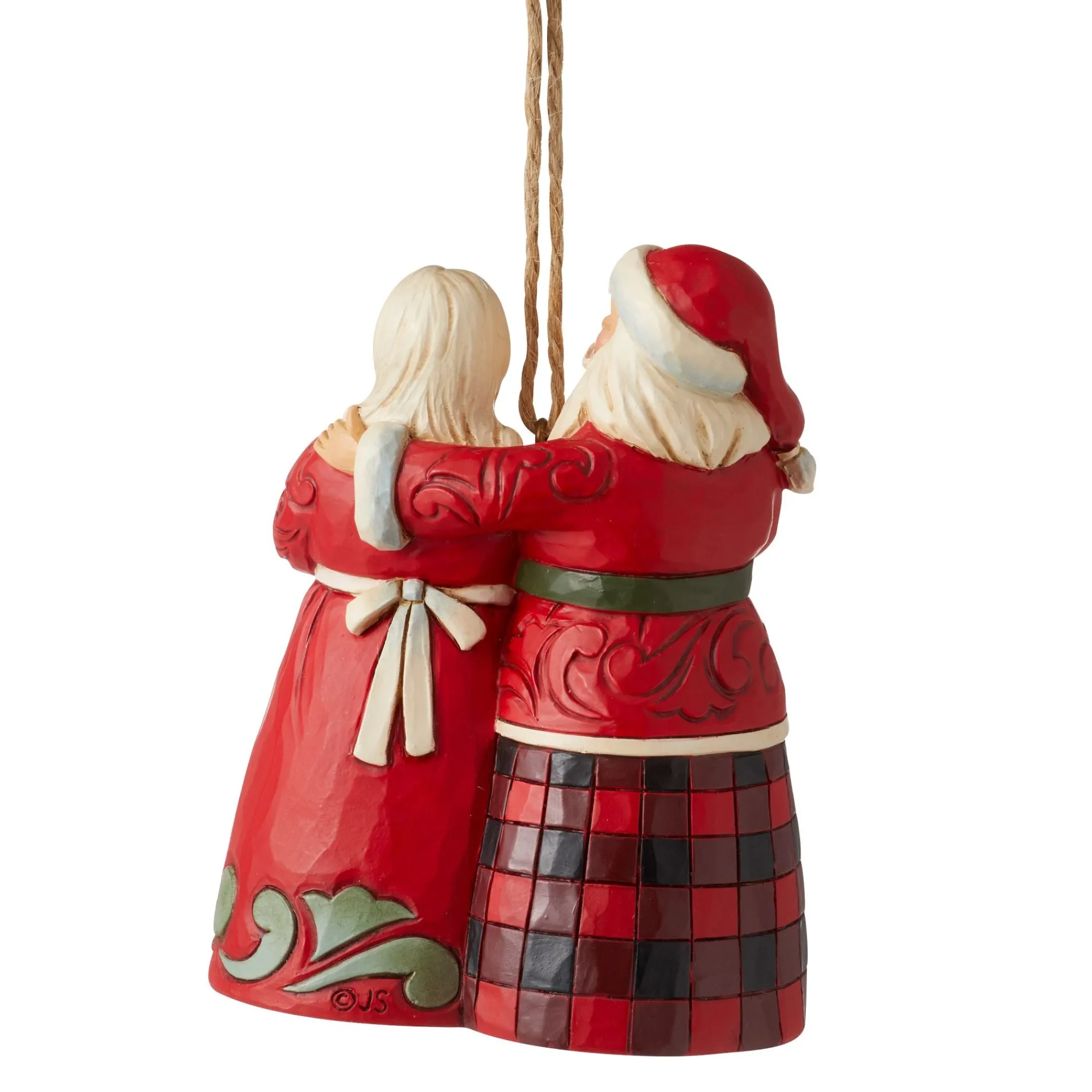 Enesco Gift Ornaments | Santas | HG Santa & Mrs. Claus Ornament