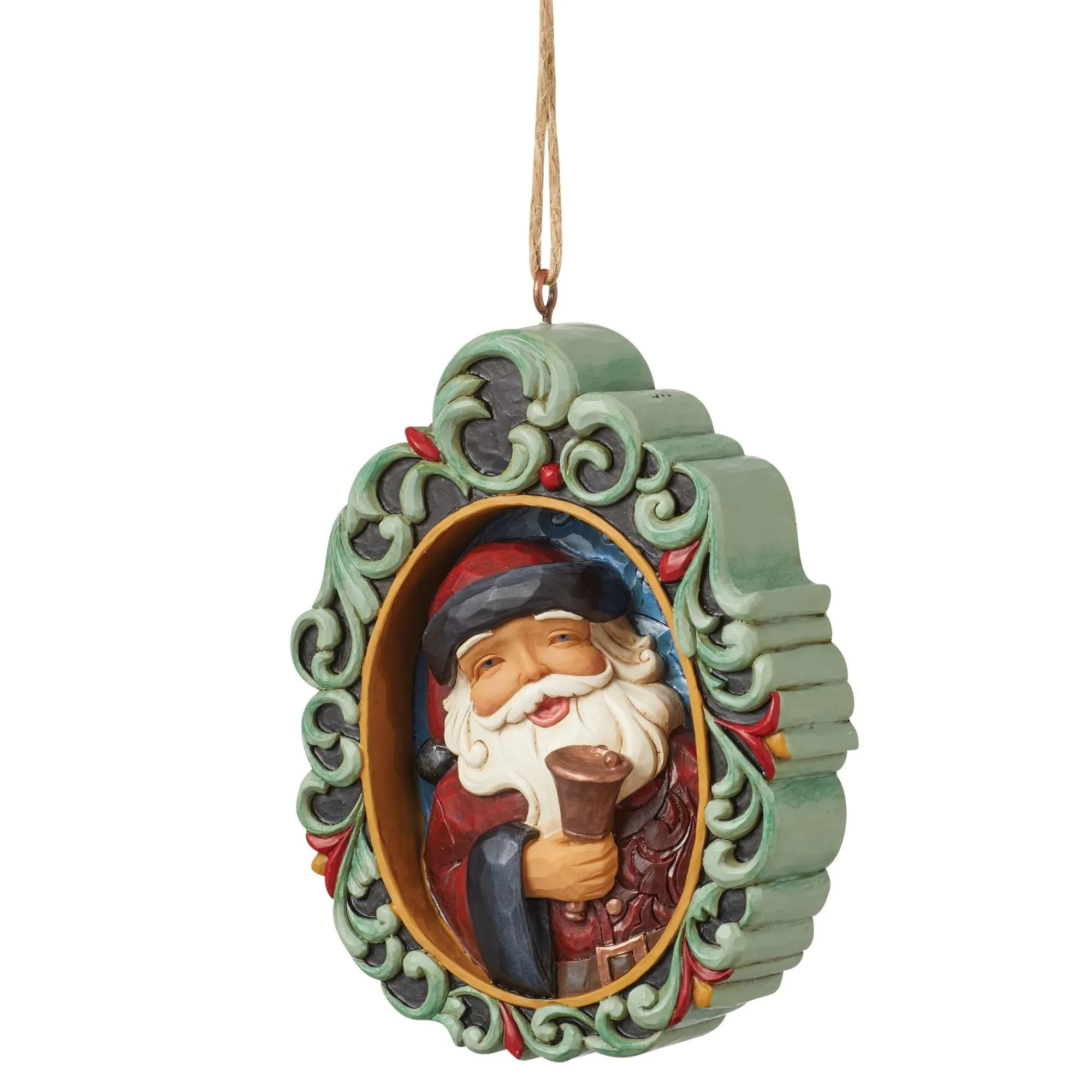 Enesco Gift Ornaments | Santas | Holiday Manor Santa Ornament