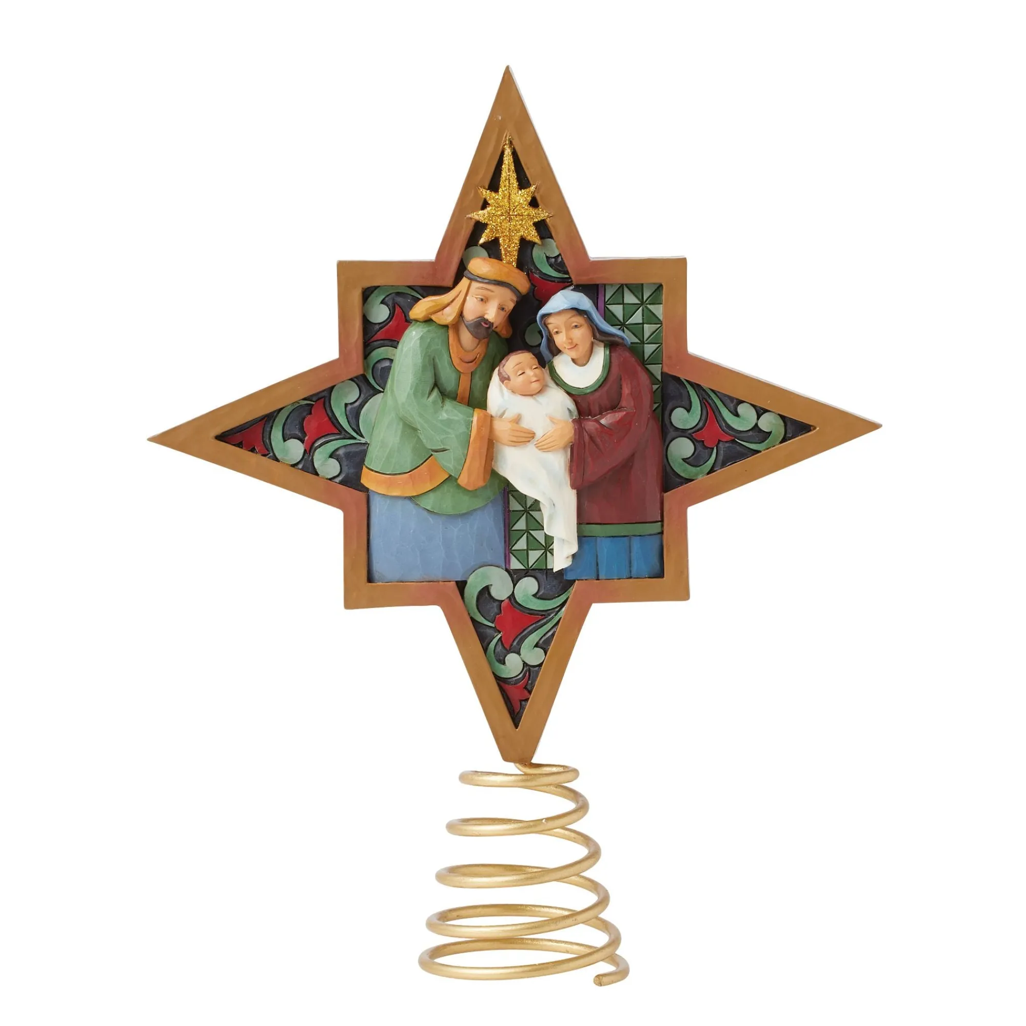 Enesco Gift Religious | Nativity | Holiday Manor Star Topper