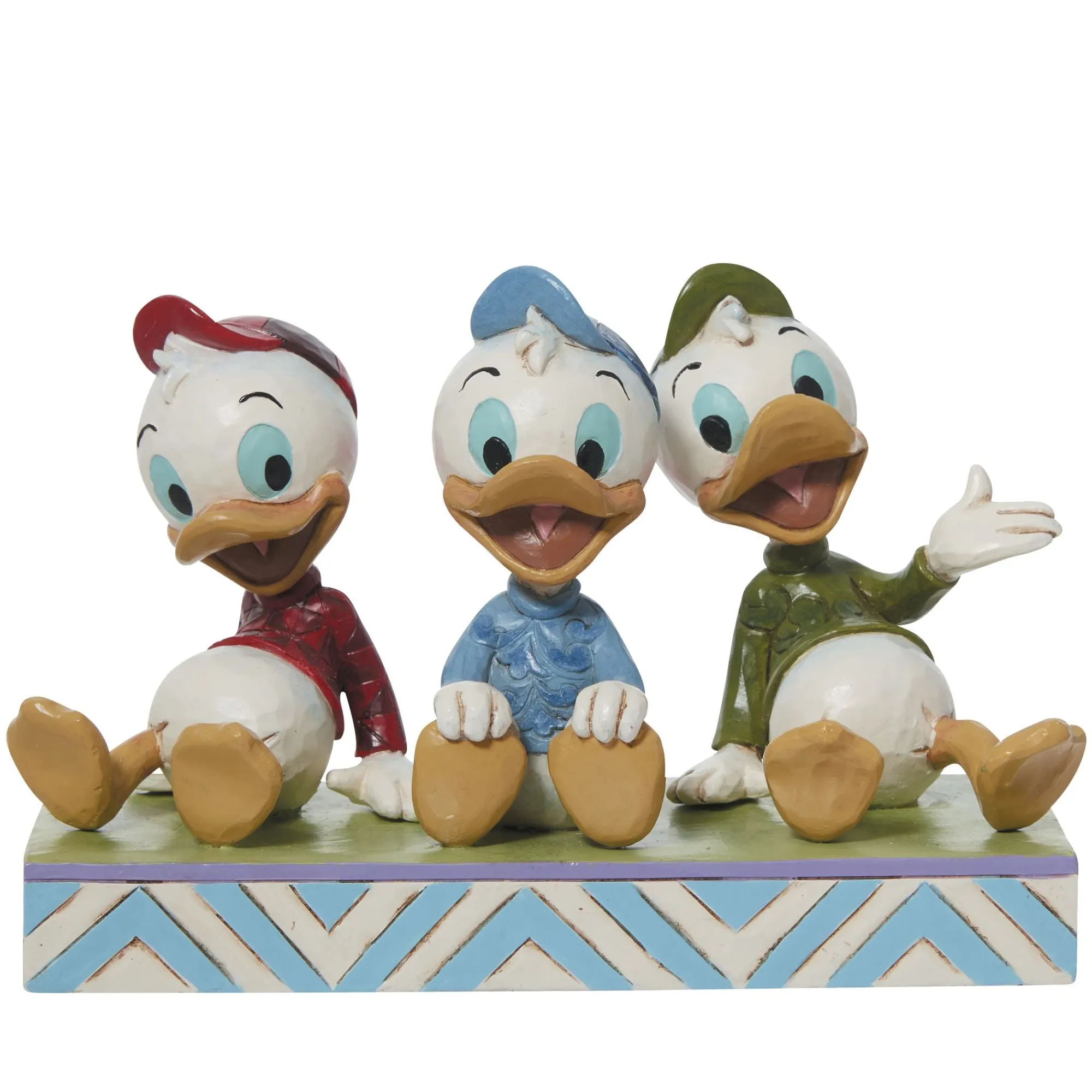 Enesco Gift Figurines | Huey Dewey & Louie Sitting