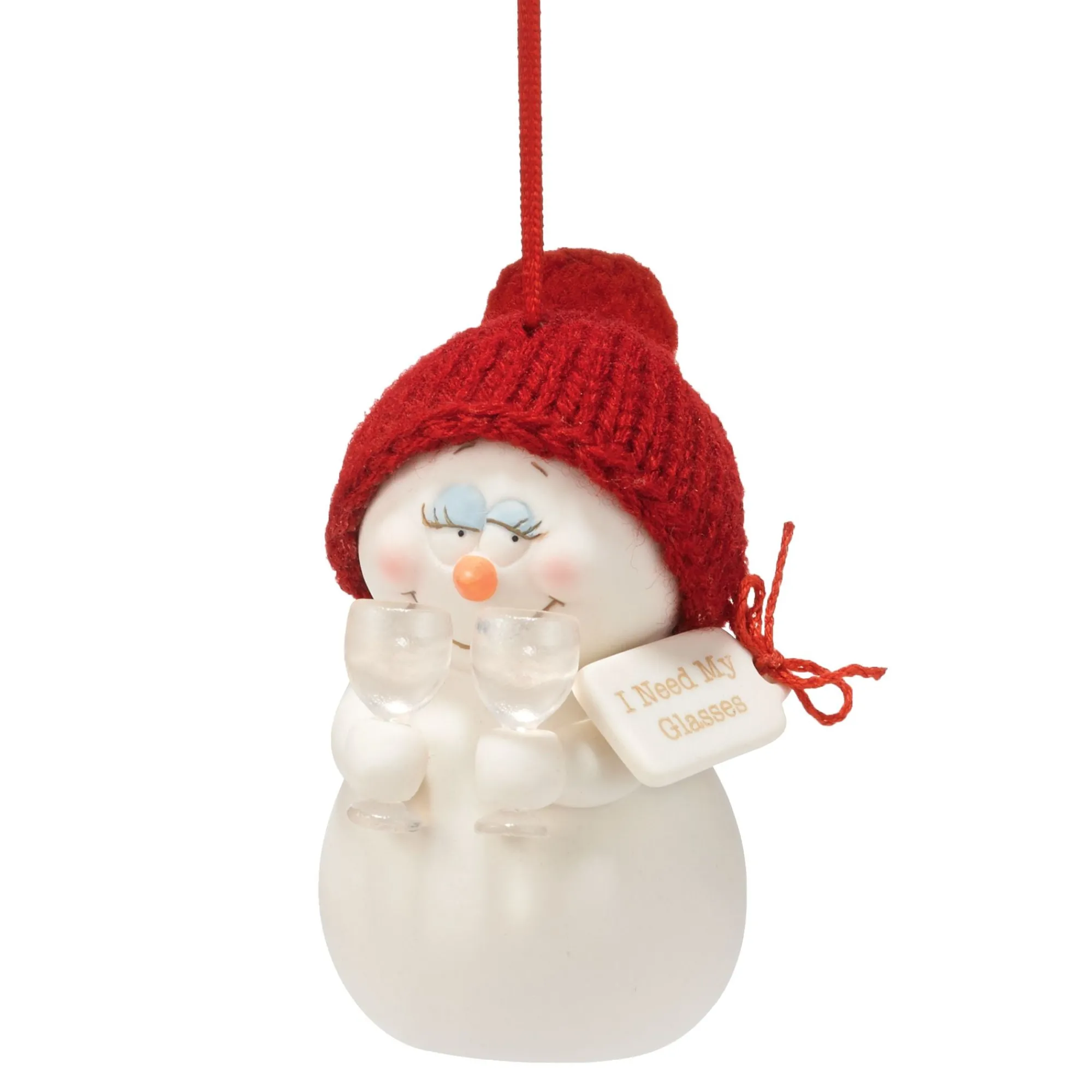 Department 56 Ornaments | Snowman | I Need My Glasses Ornament