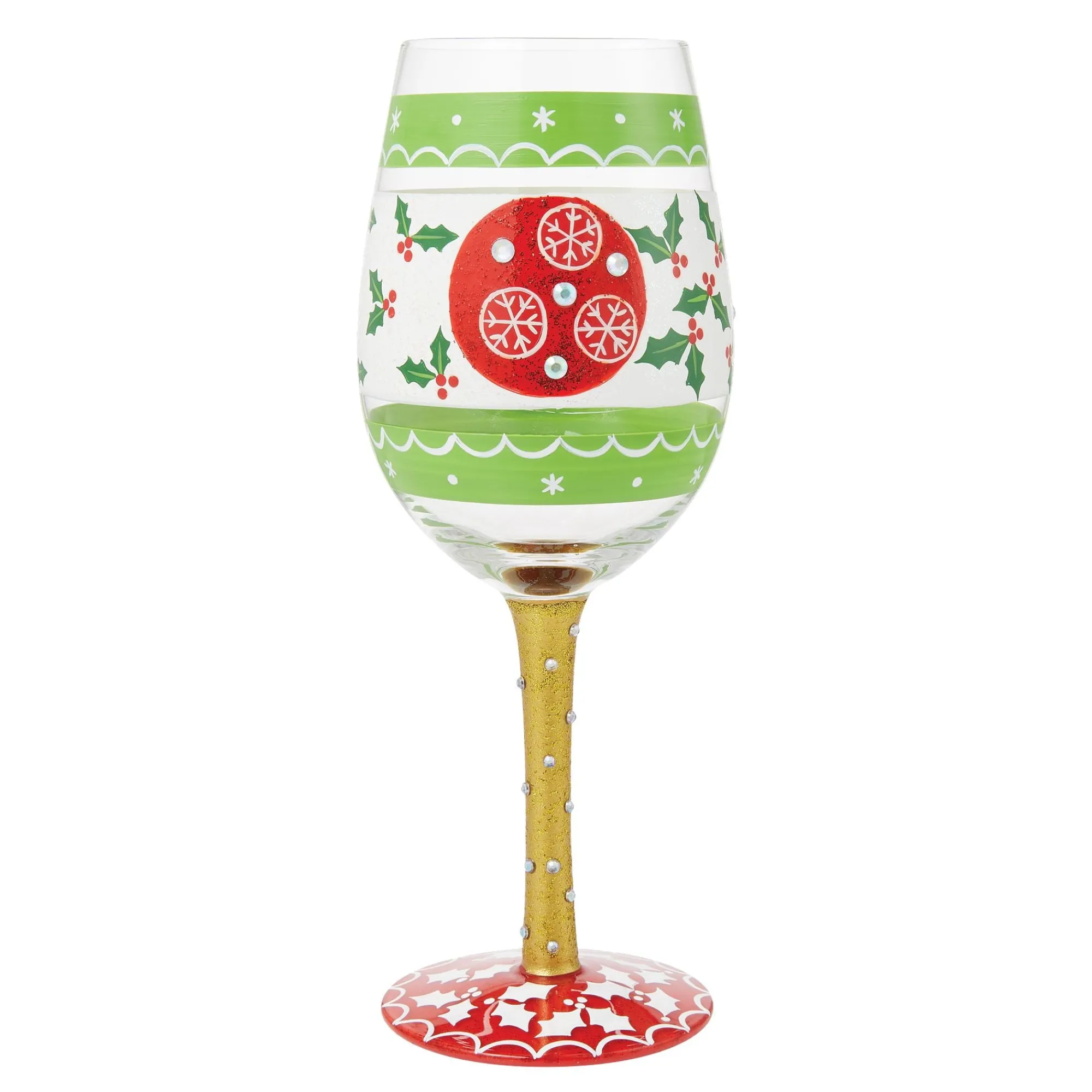 Enesco Gift Drinkware | In Full Cheer Wine Glass