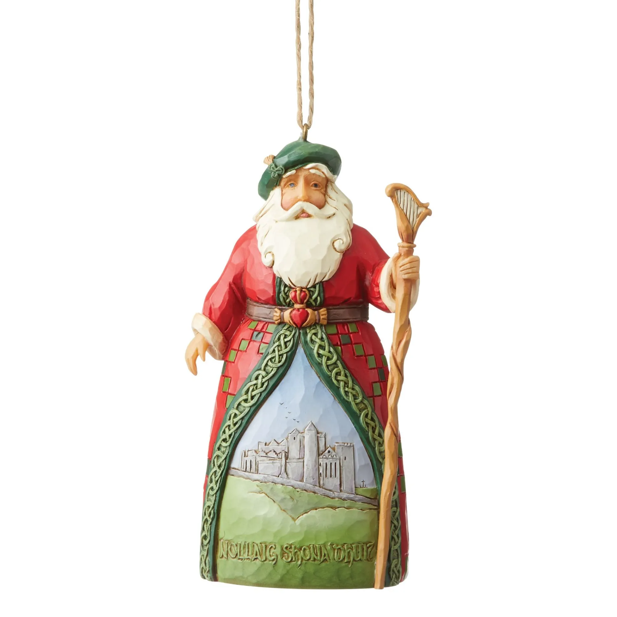 Enesco Gift Ornaments | Santas | Irish Santa Ornament