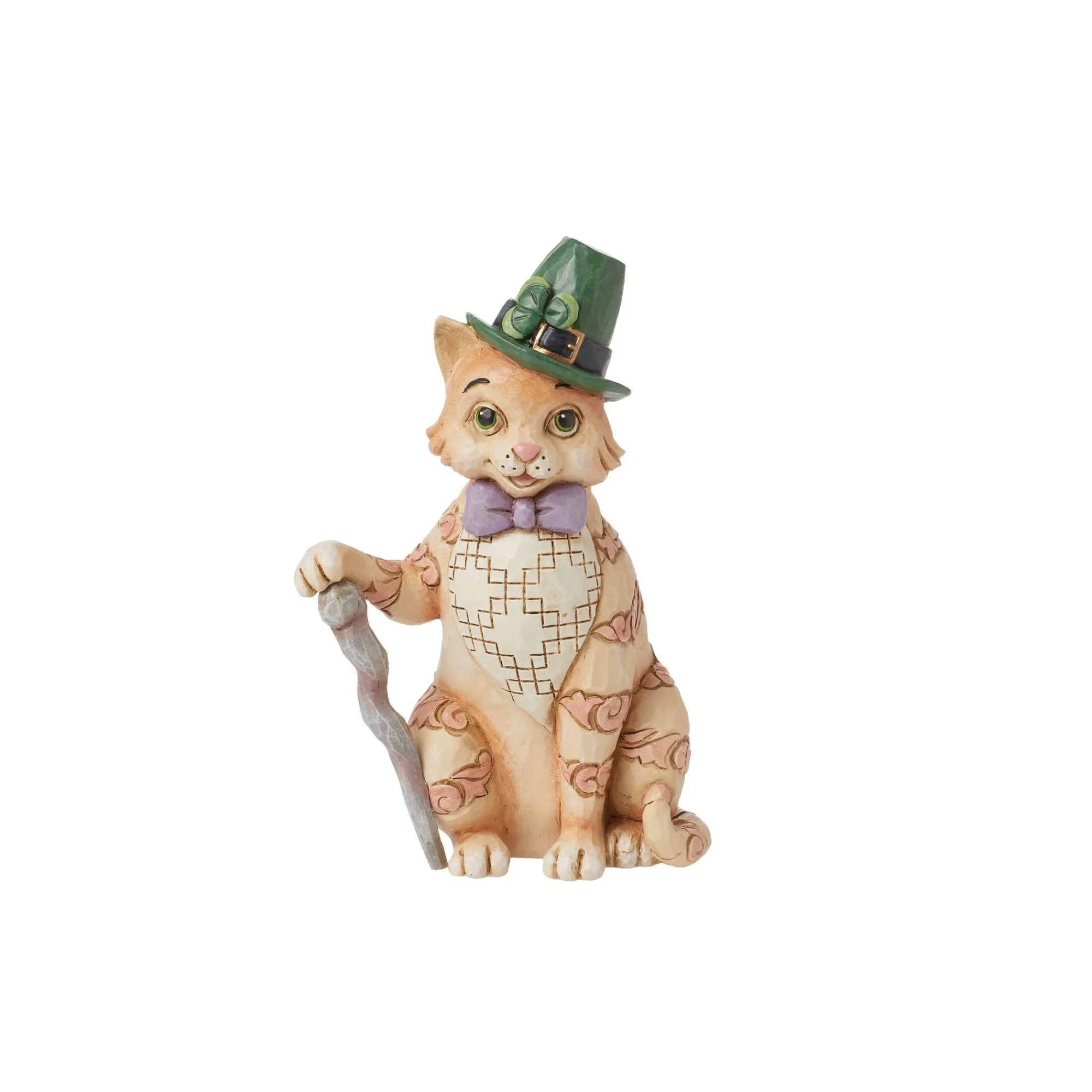 Enesco Gift Figurines | Irish Tabby Cat Figurine