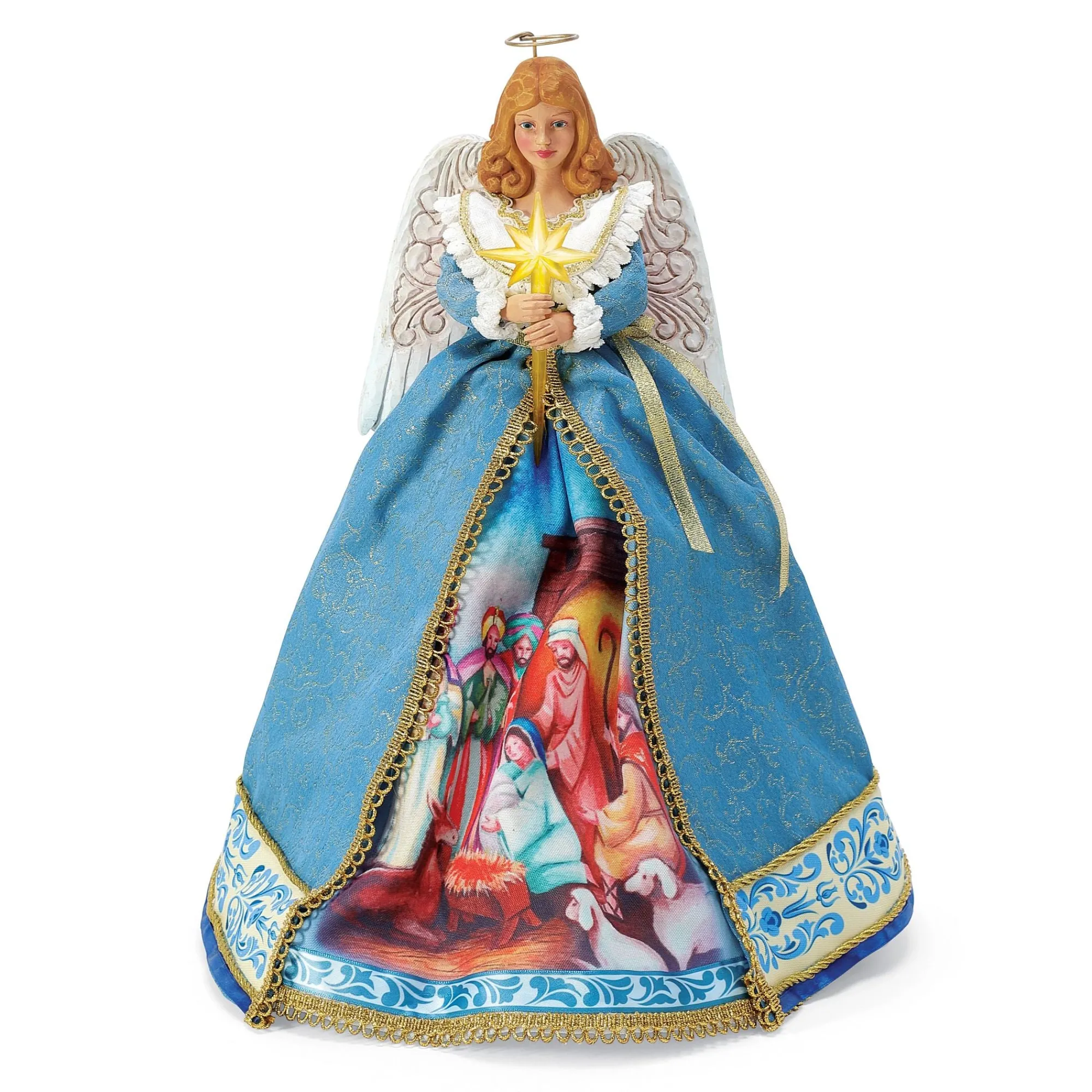 Department 56 Figurines | Angels | Jim Shore Angel Tree Topper