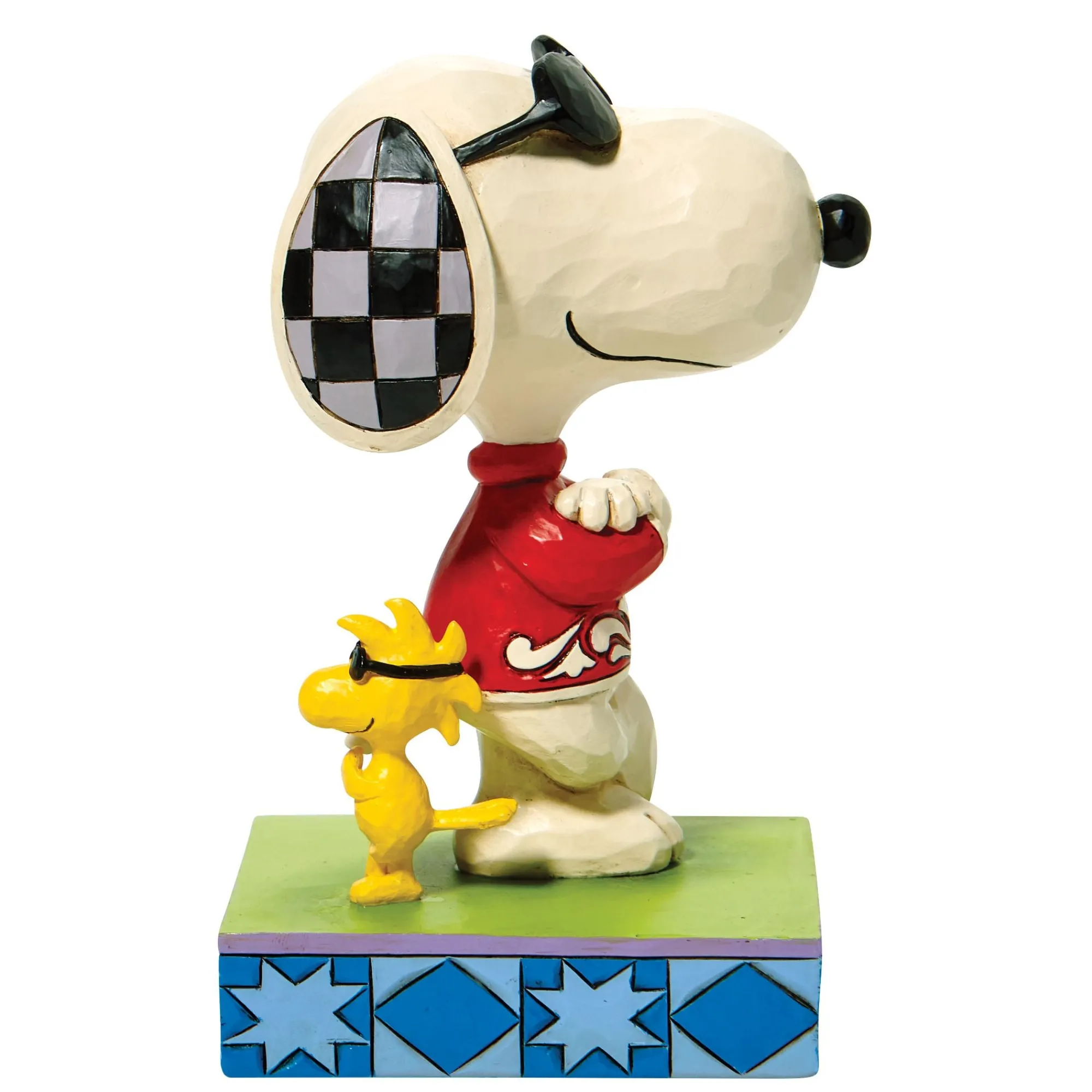 Enesco Gift Figurines | JSPEA Joe Cool & Woodstock bac