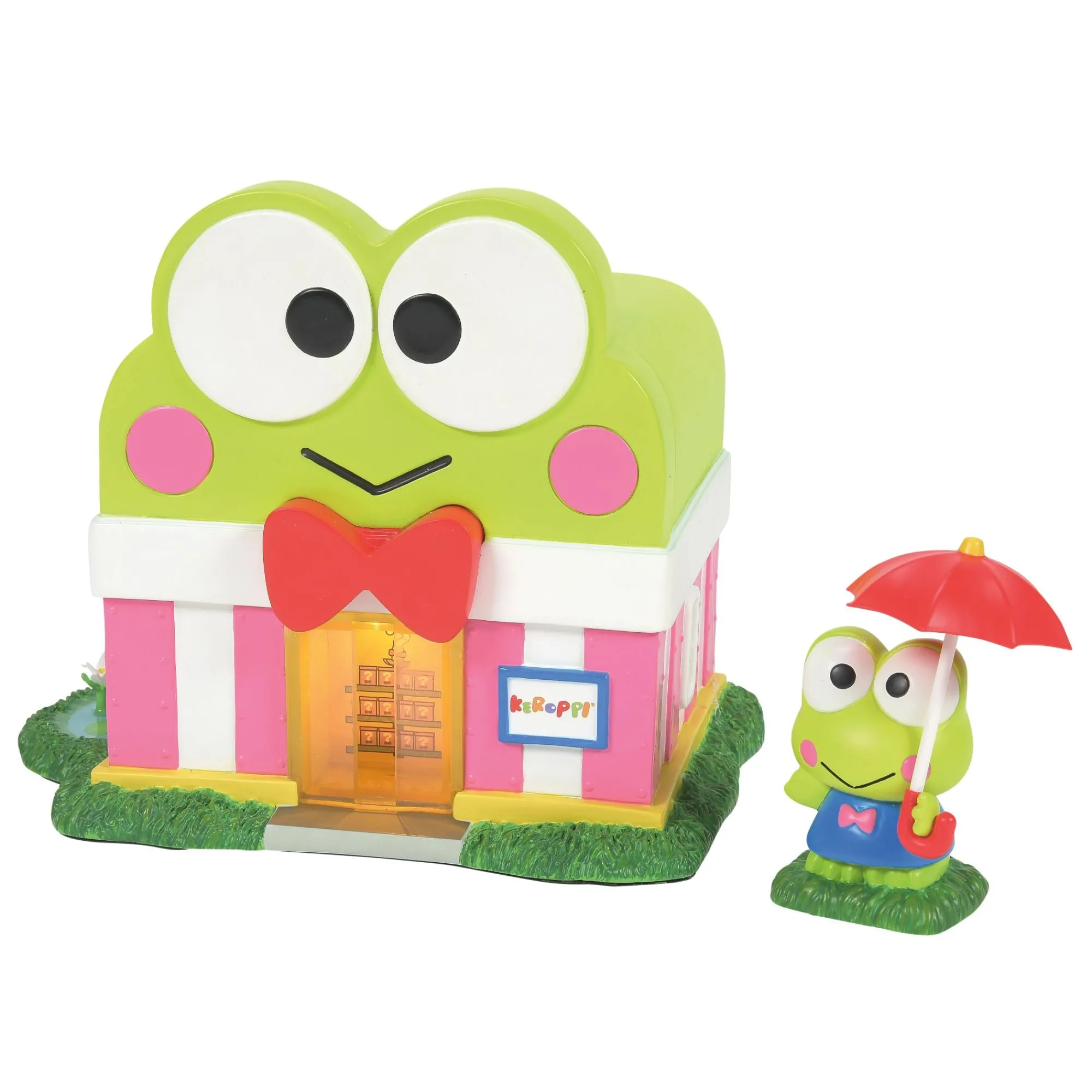 Department 56 Village Lighted Buildings | Keroppi's Market S/2