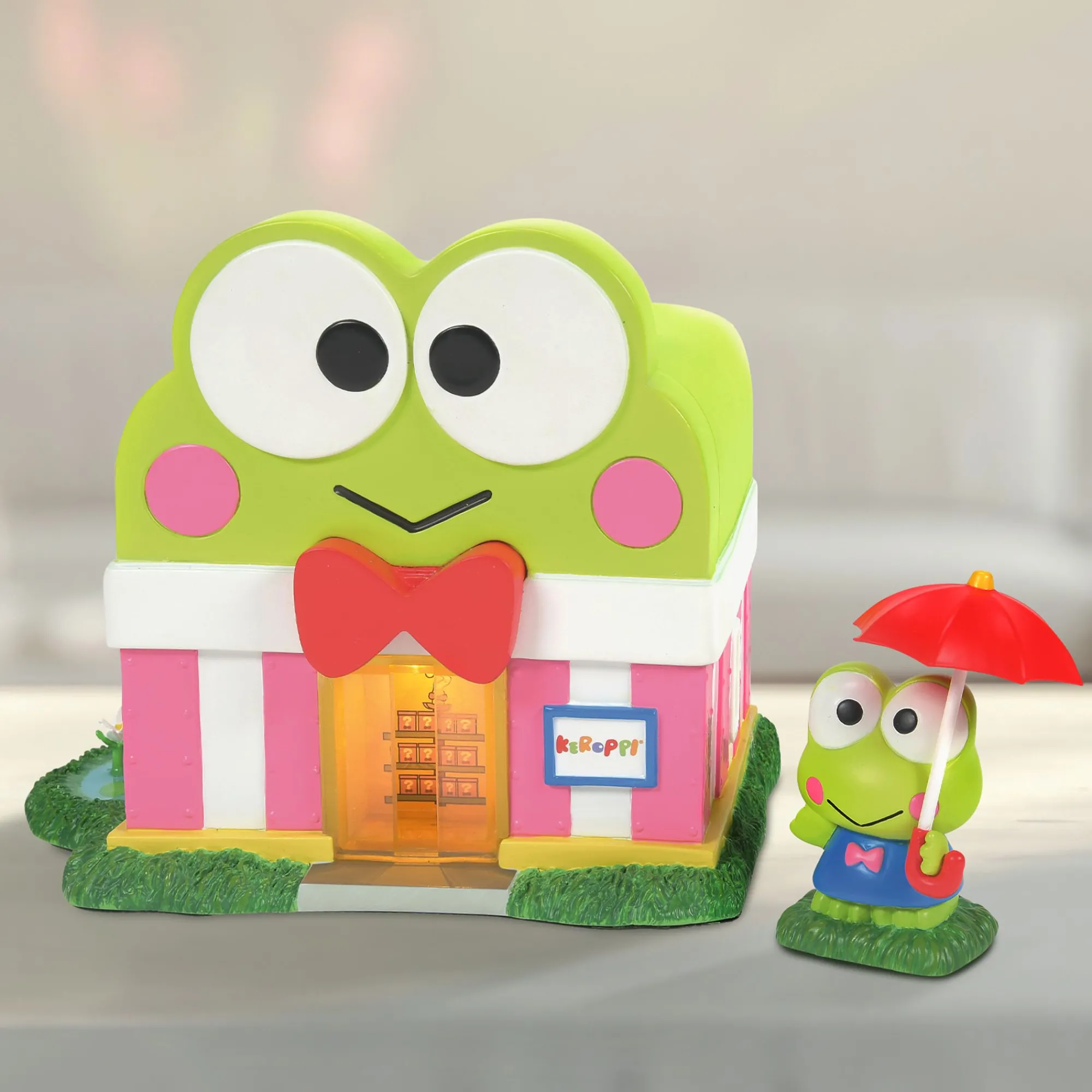 Department 56 Village Lighted Buildings | Keroppi's Market S/2