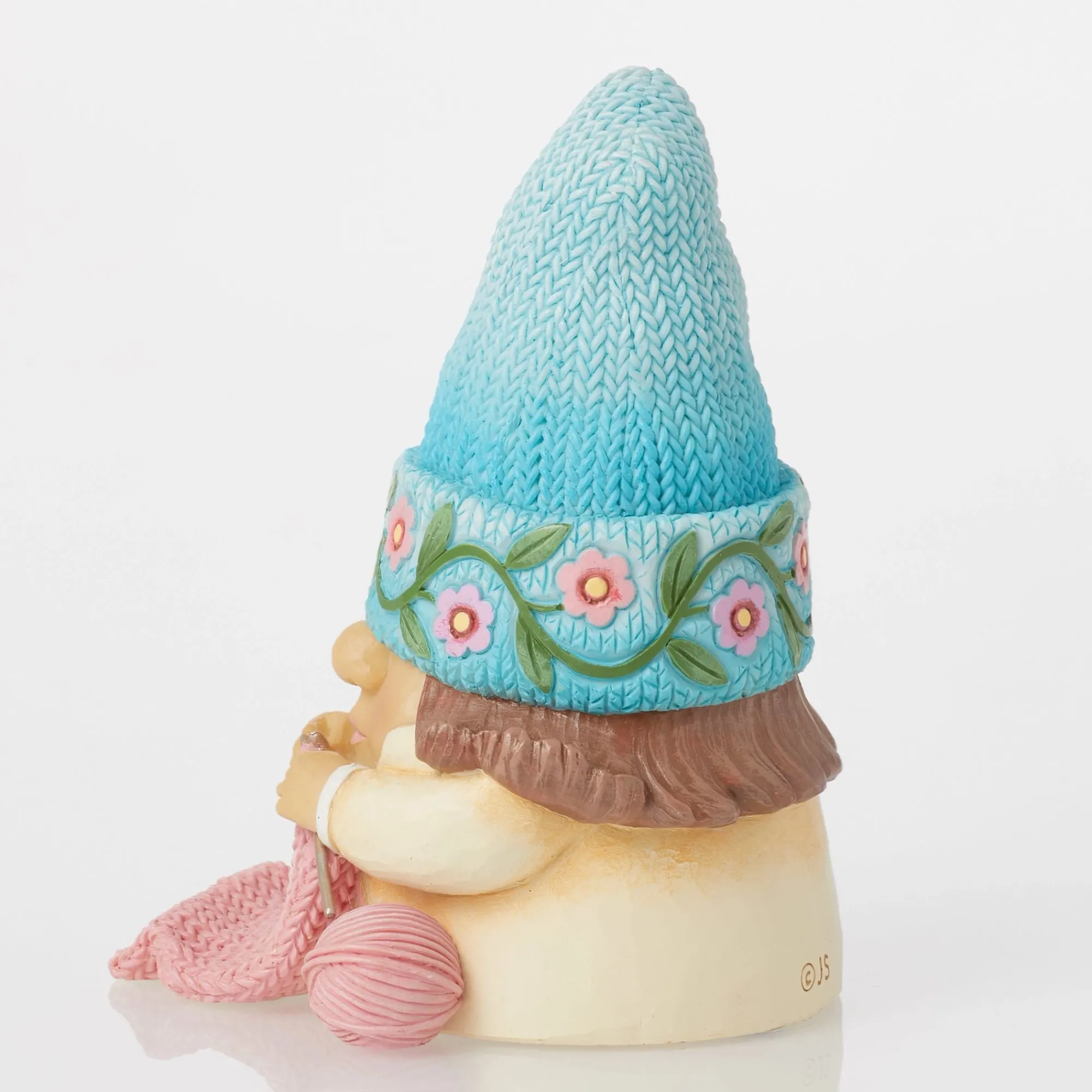 Enesco Gift Figurines | Knitting Hat Gnome Figurine