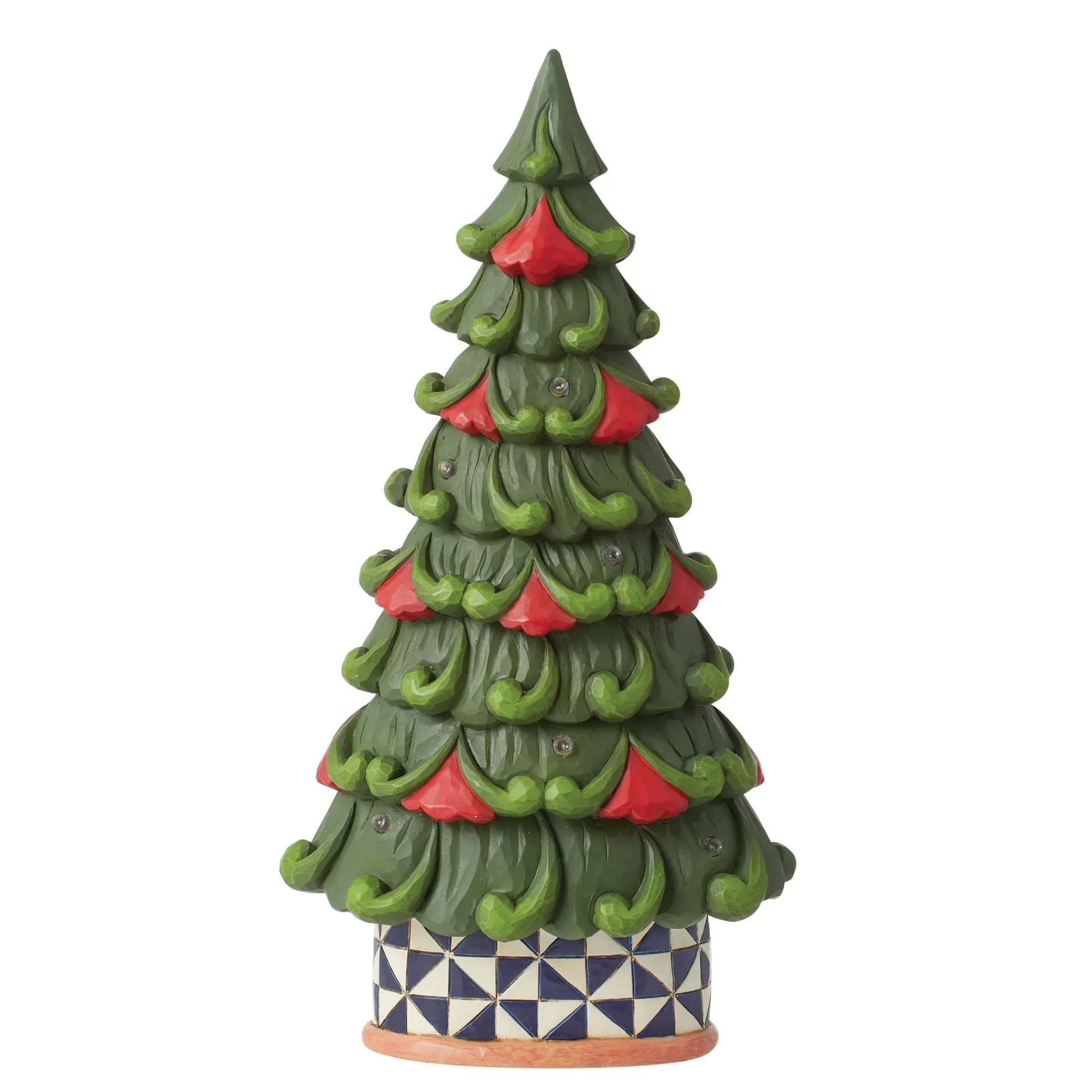 Enesco Gift Figurines | LED Tree Windmill Pattern Base