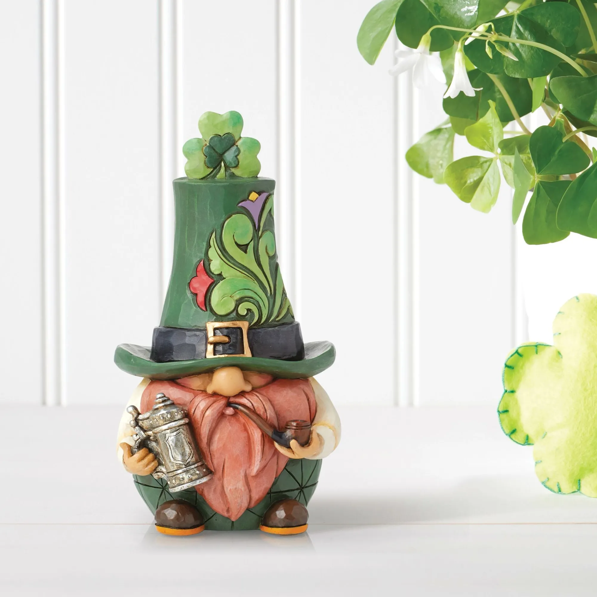 Enesco Gift Figurines | Leprechaun with Stein Figurine