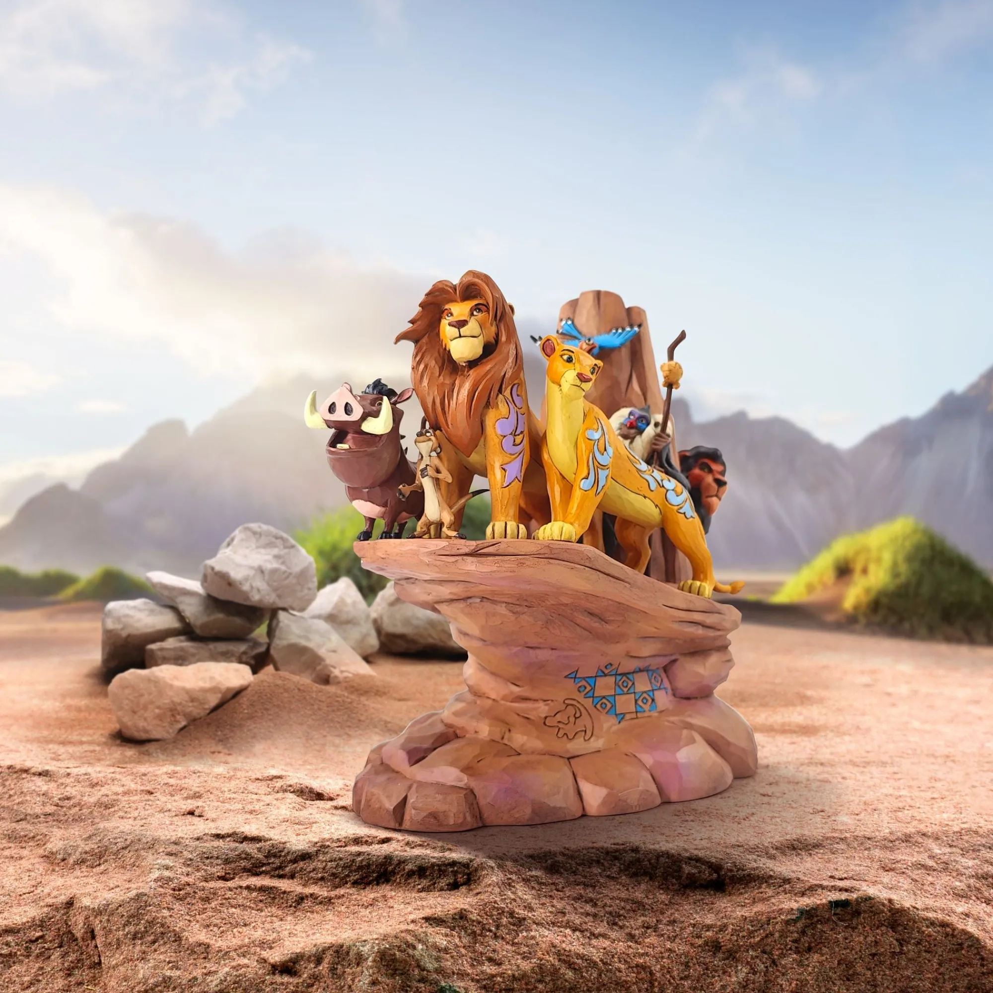 Enesco Gift Figurines | Lion King Carved in Stone